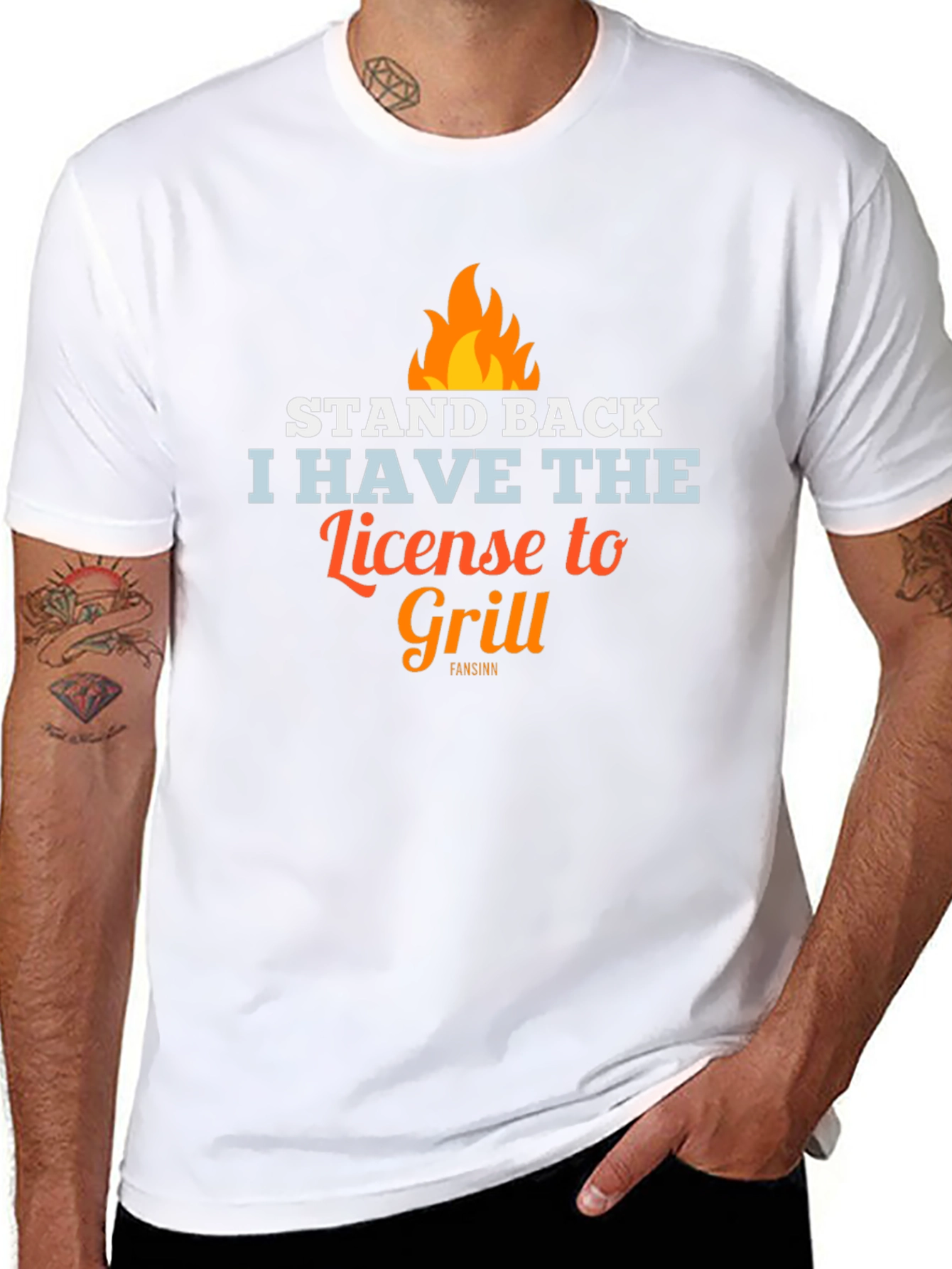 License to Grill Graphic T-Shirt