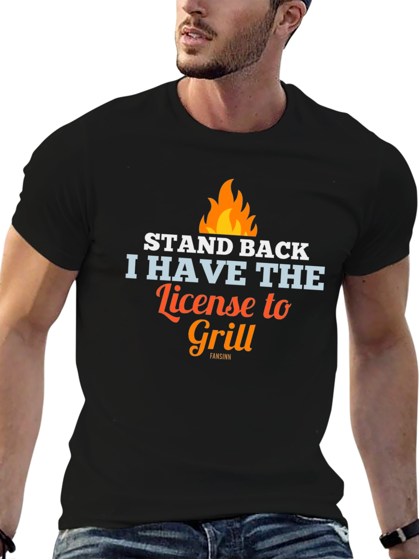 License to Grill Graphic T-Shirt