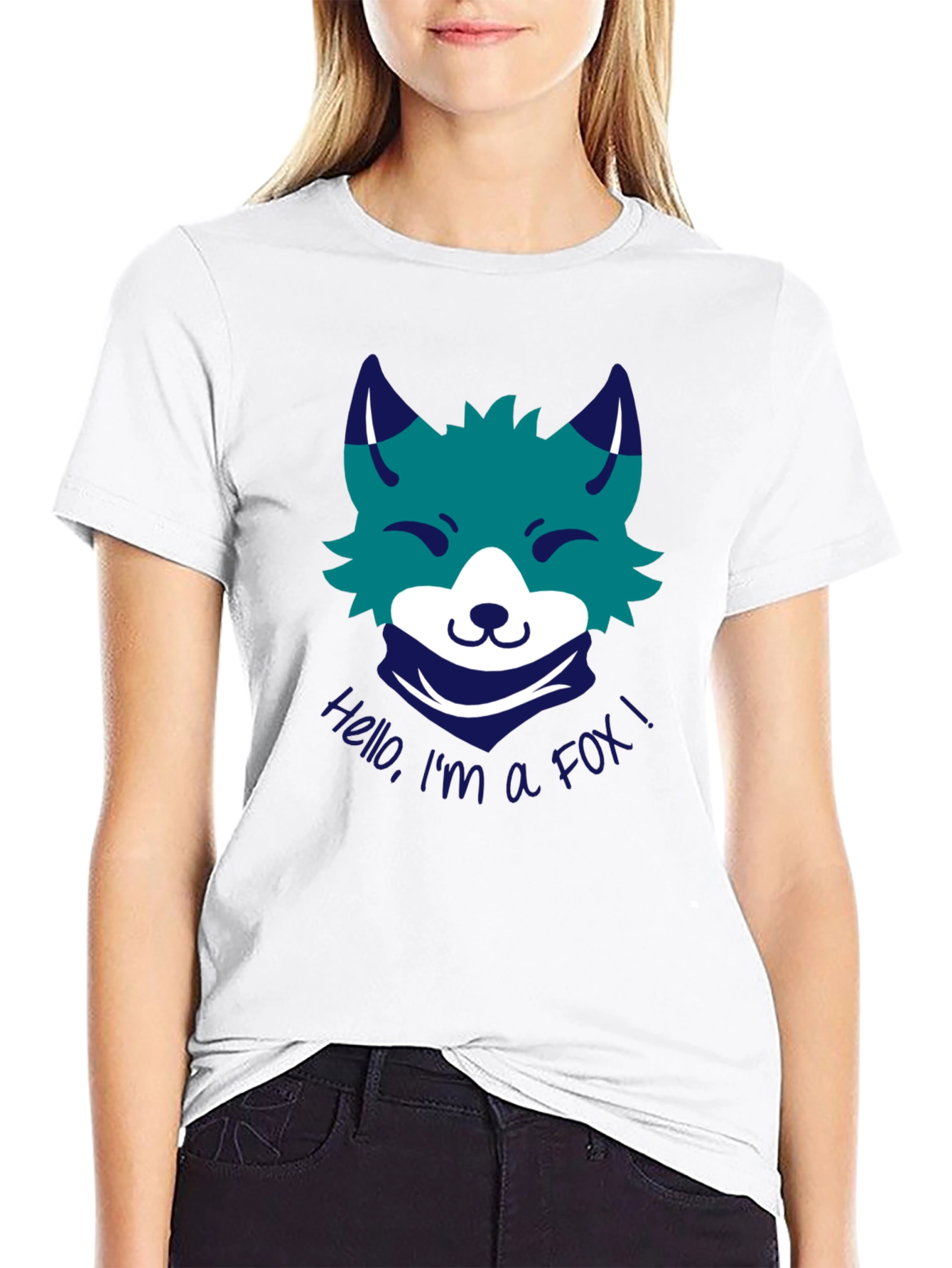 Hello Im A Fox! Graphic T-Shirt