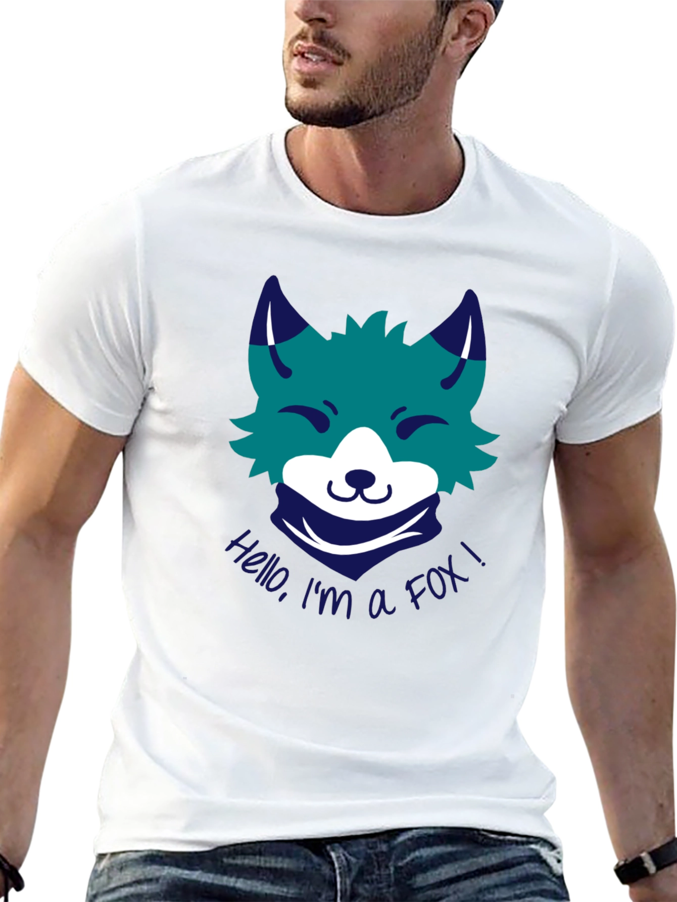Hello Im A Fox! Graphic T-Shirt
