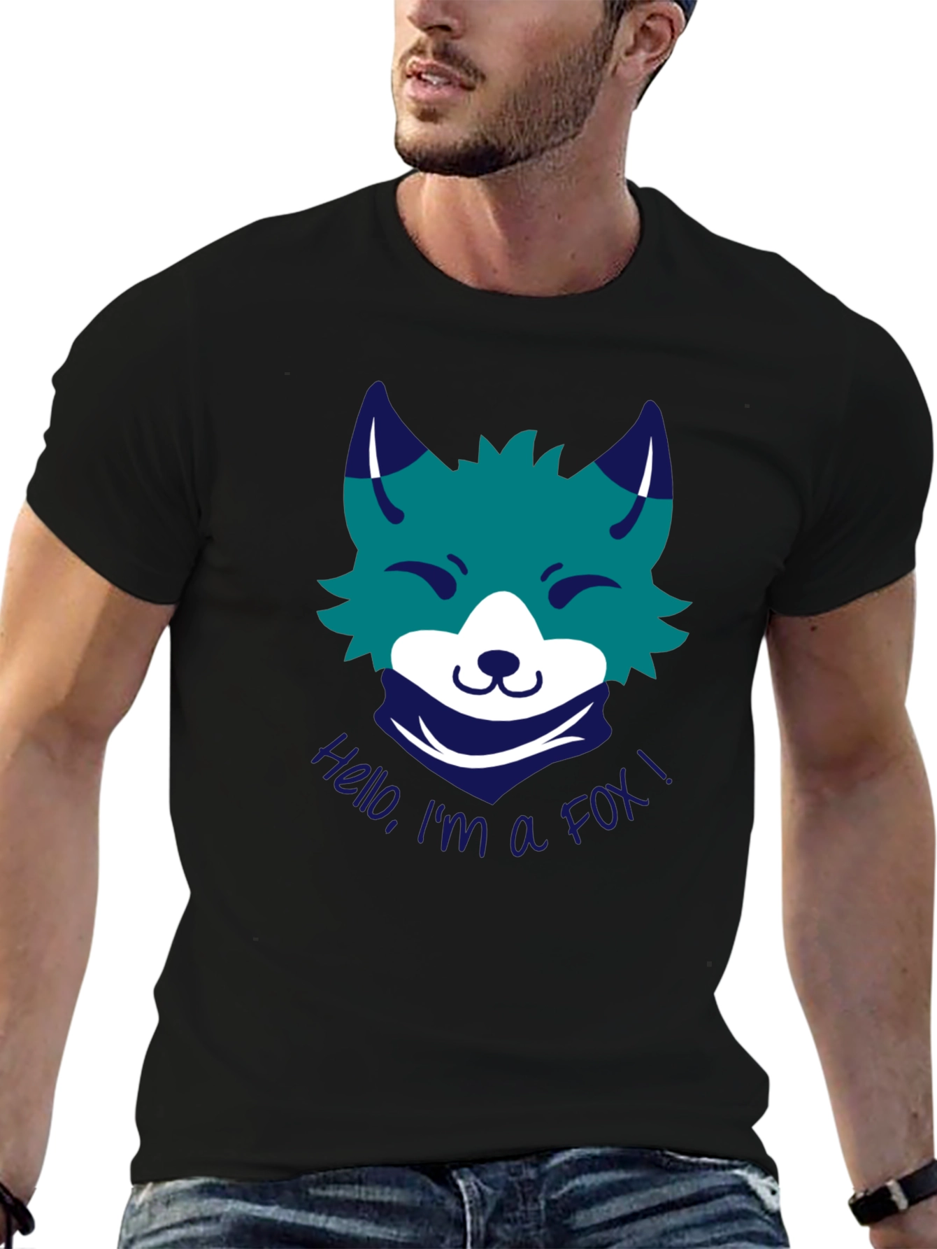 Hello Im A Fox! Graphic T-Shirt