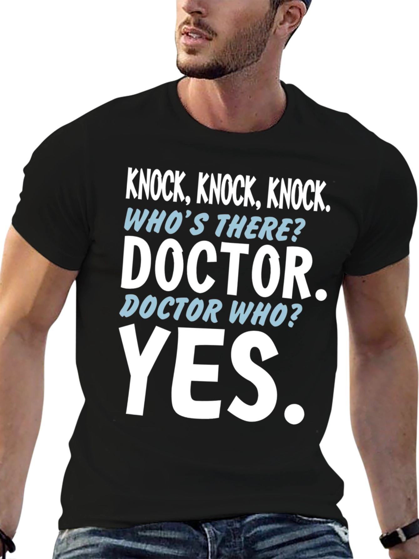 Doctor Who Knock Knock Joke T-Shirt