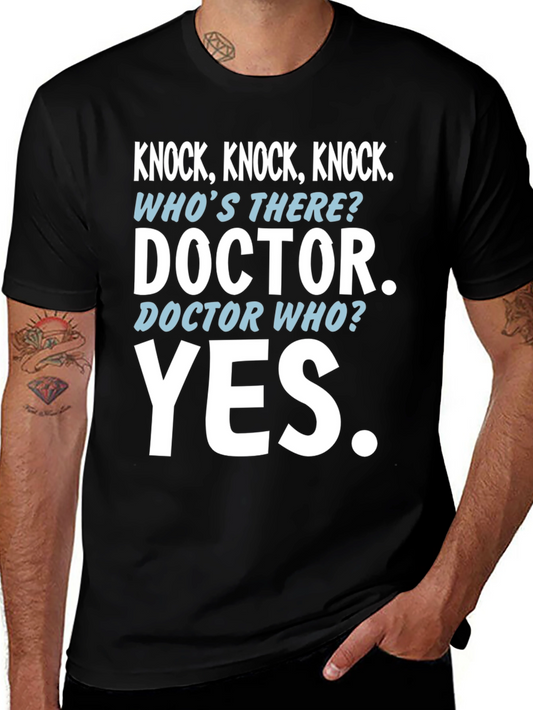 Doctor Who Knock Knock Joke T-Shirt