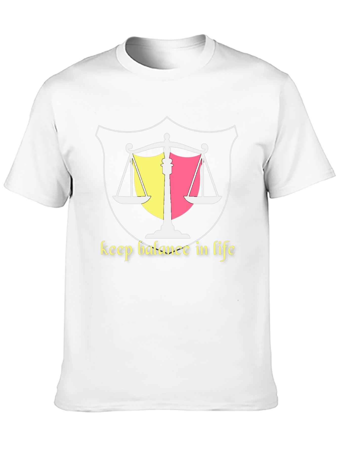 Balance in Life Graphic Tee - Black