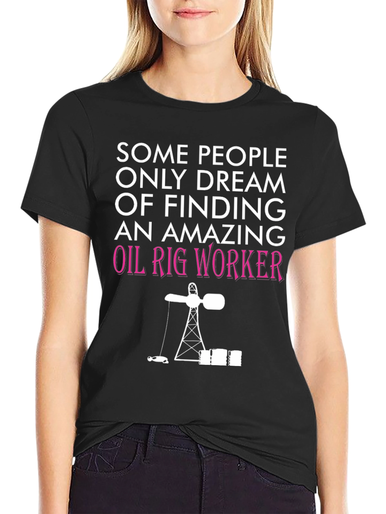 Amazing Oil Rig Worker Graphic Tee