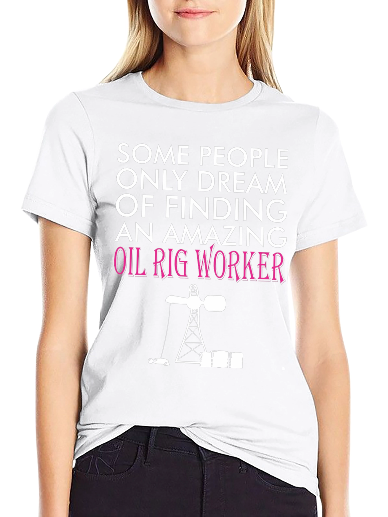 Amazing Oil Rig Worker Graphic Tee