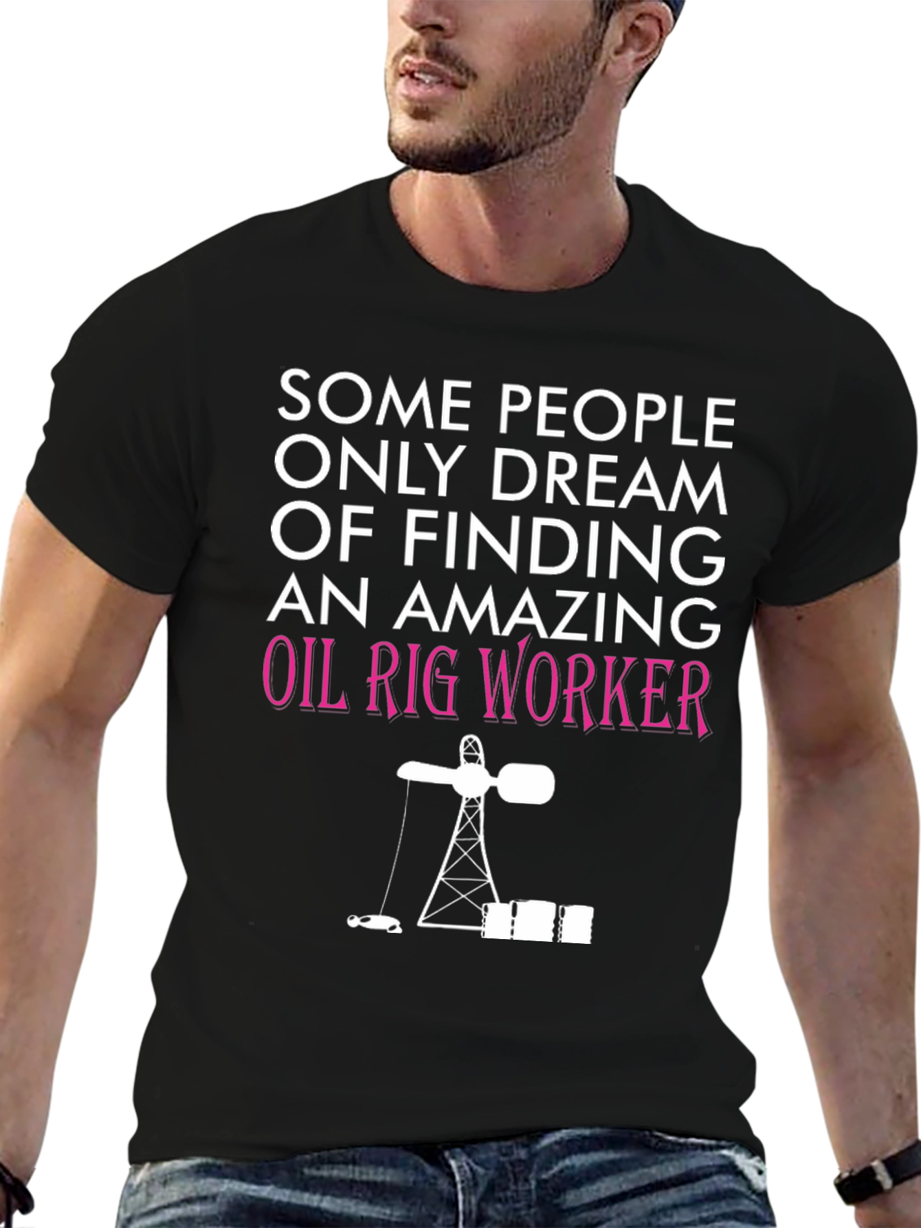Amazing Oil Rig Worker Graphic Tee