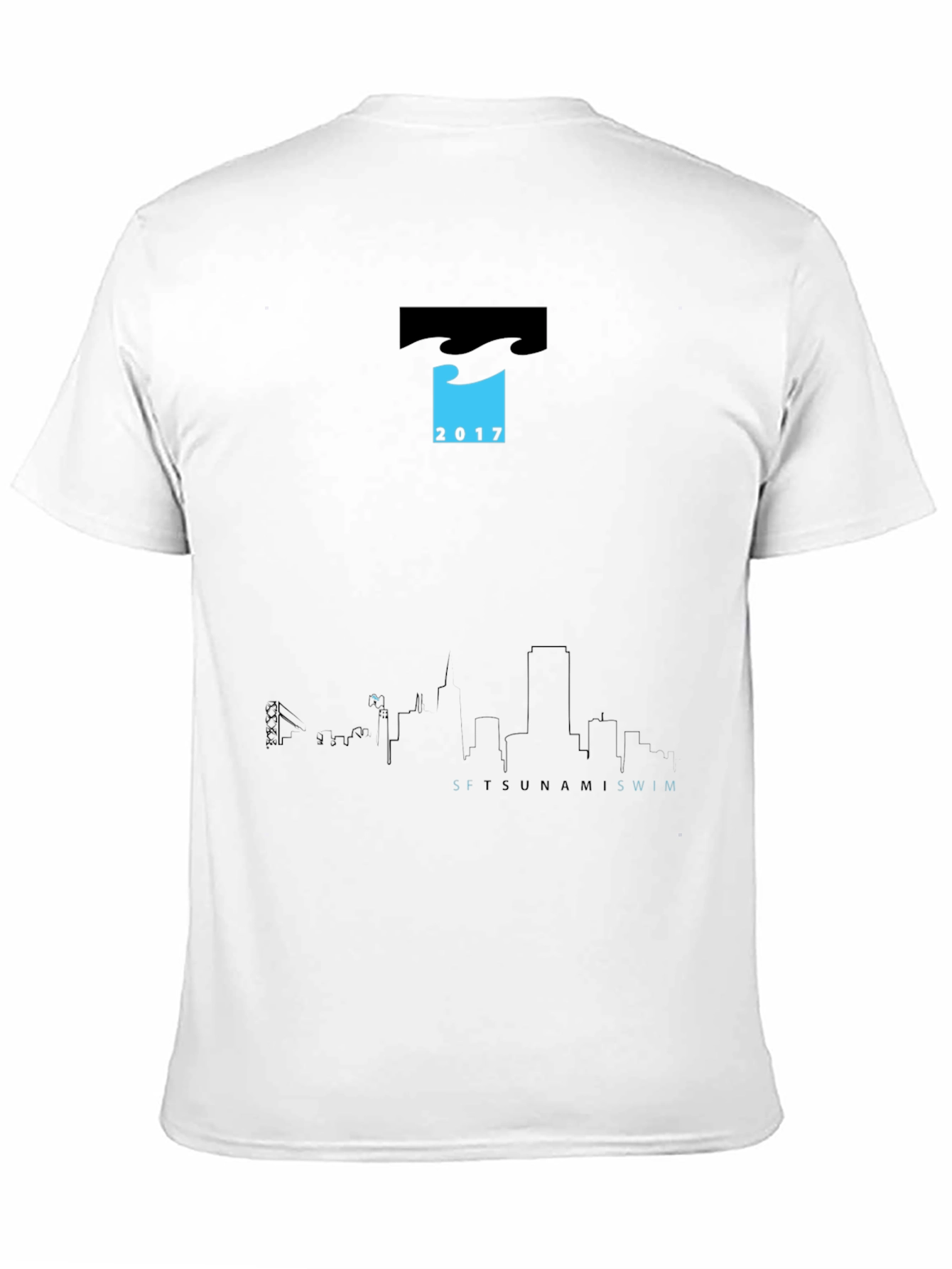 SF Tsunami Swim 2017 Black Graphic Tee