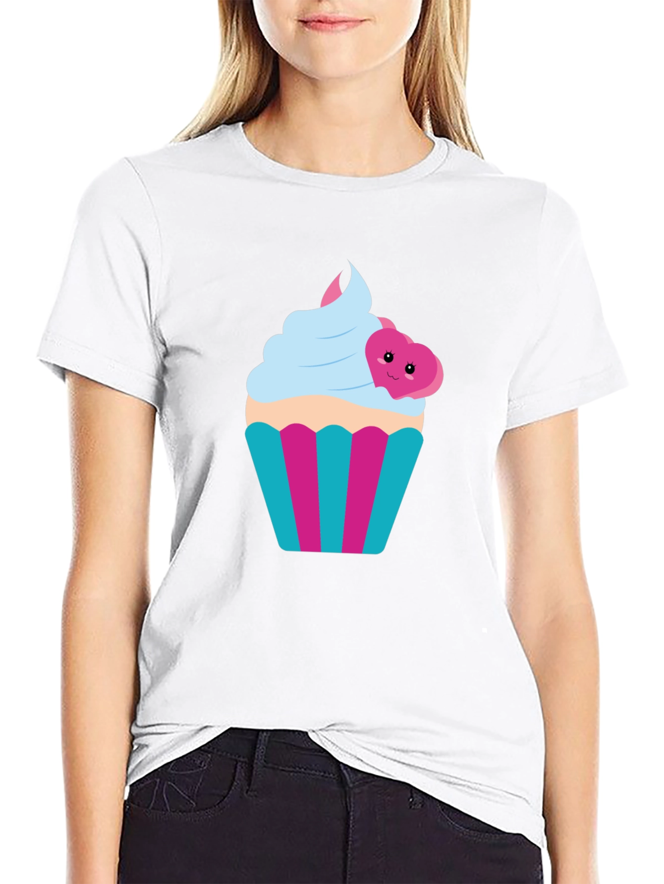 Cupcake Graphic Tee - Sweet & Fun!