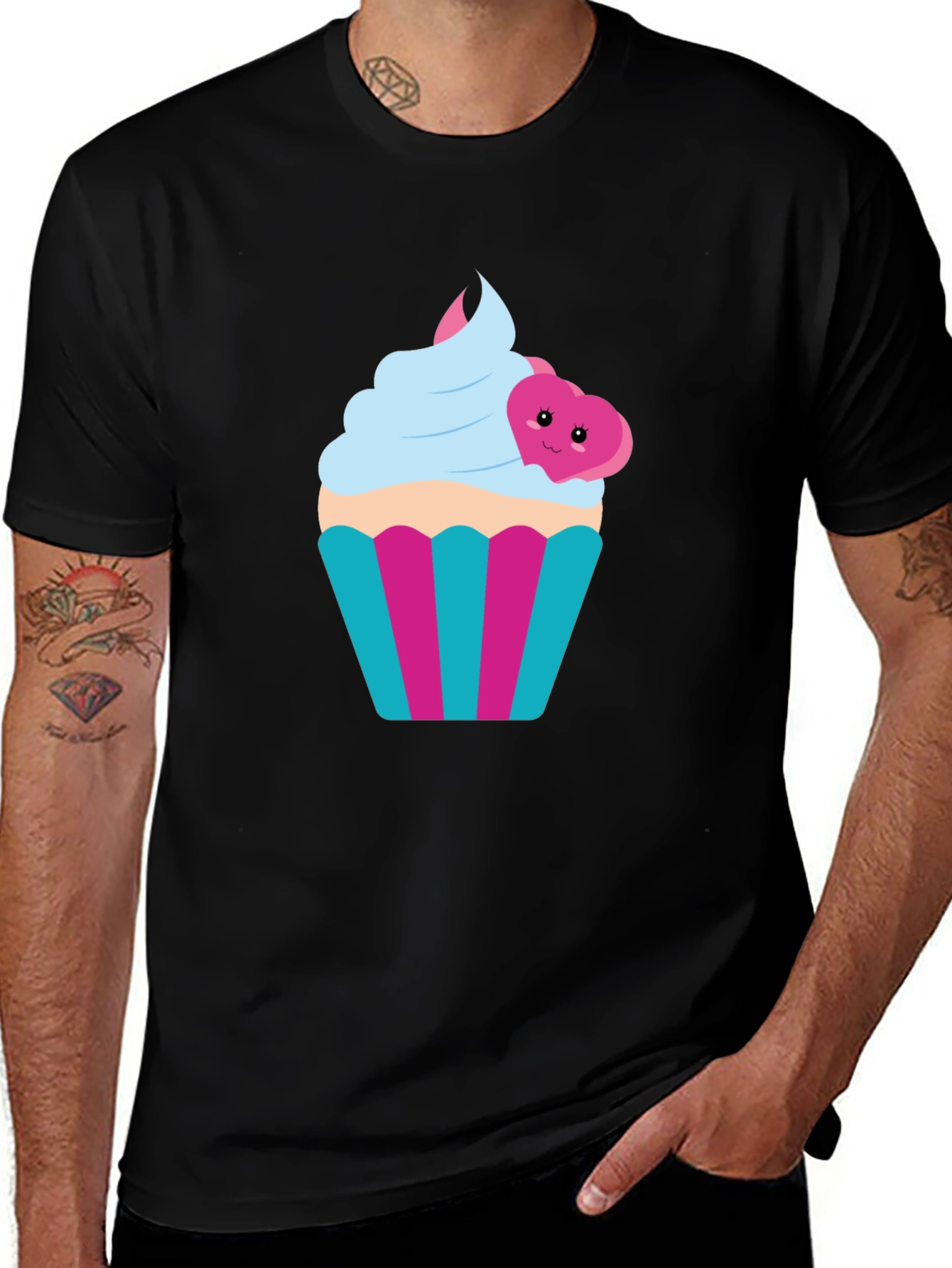 Cupcake Graphic Tee - Sweet & Fun!