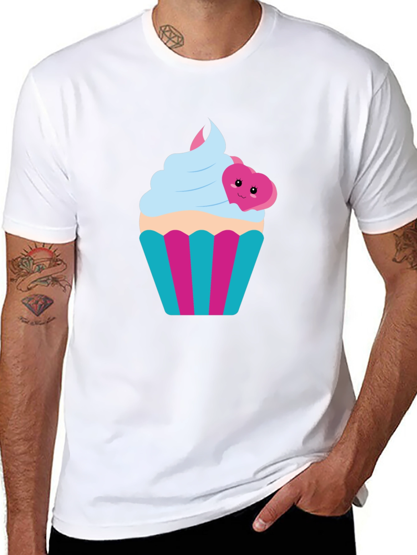 Cupcake Graphic Tee - Sweet & Fun!