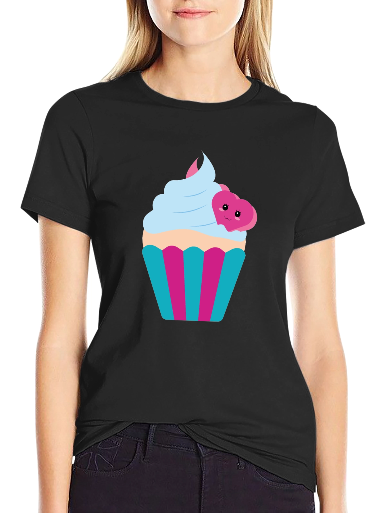 Cupcake Graphic Tee - Sweet & Fun!