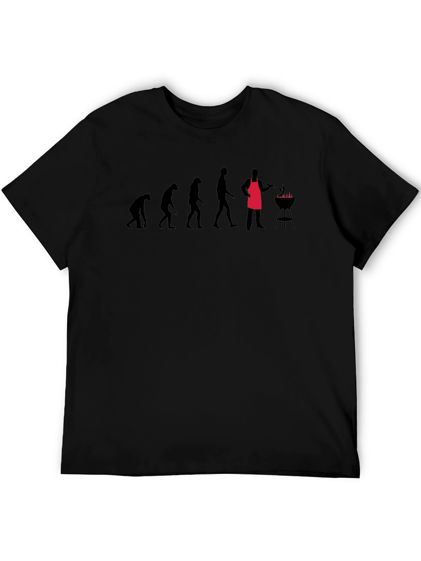 Evolution of BBQ Black Graphic Tee