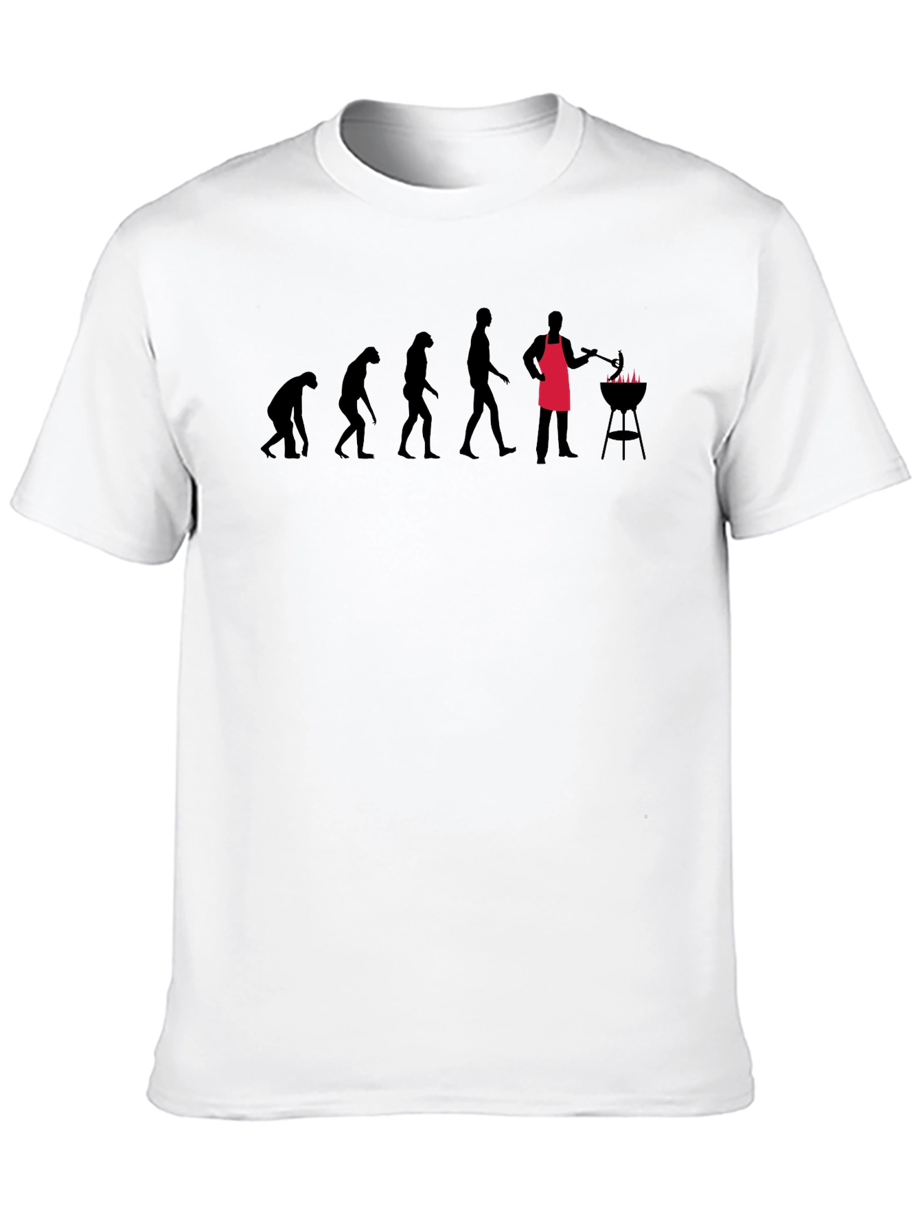 Evolution of BBQ Black Graphic Tee