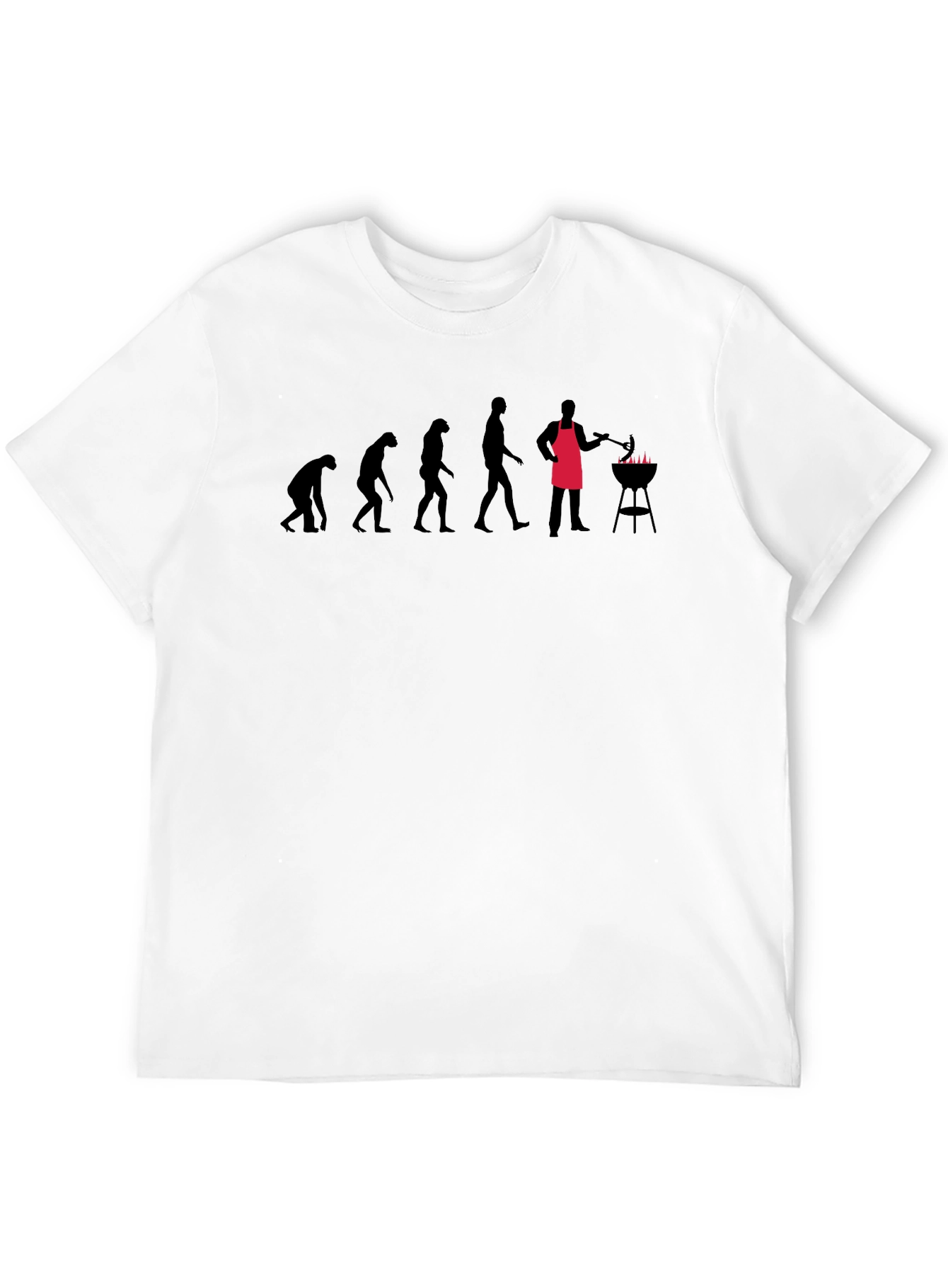 Evolution of BBQ Black Graphic Tee