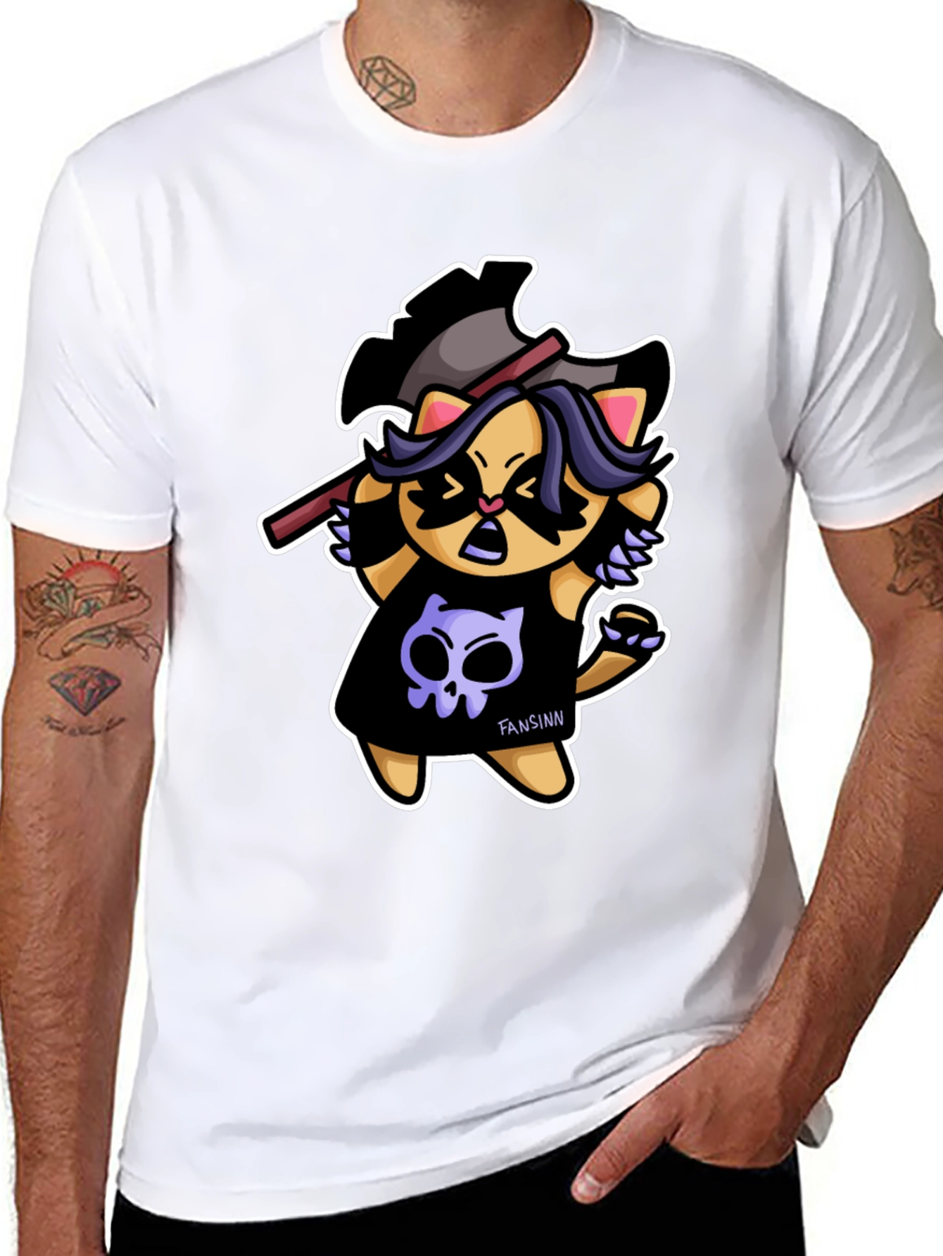 Punk Cat T-Shirt