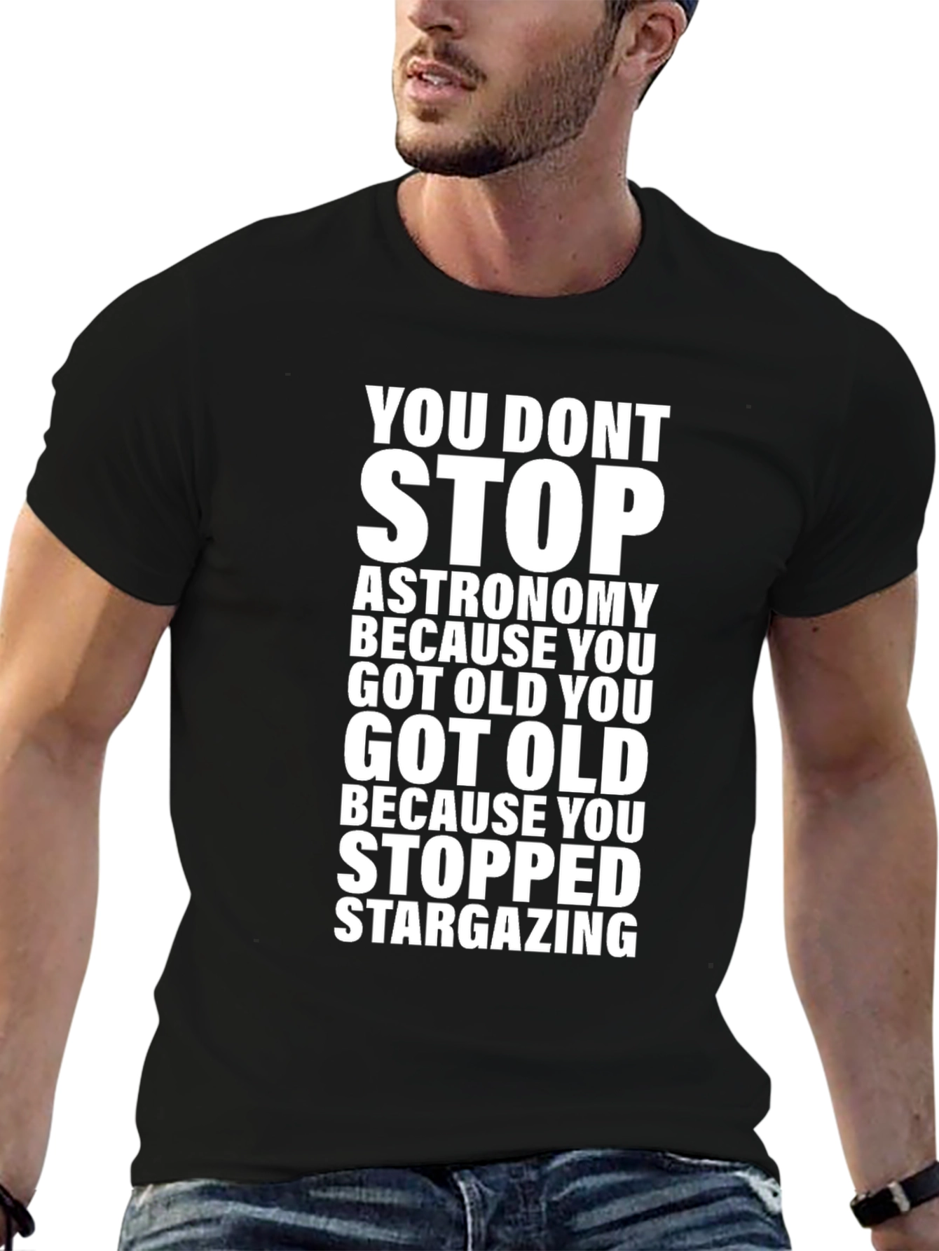 Astronomy Stargazing Graphic T-Shirt