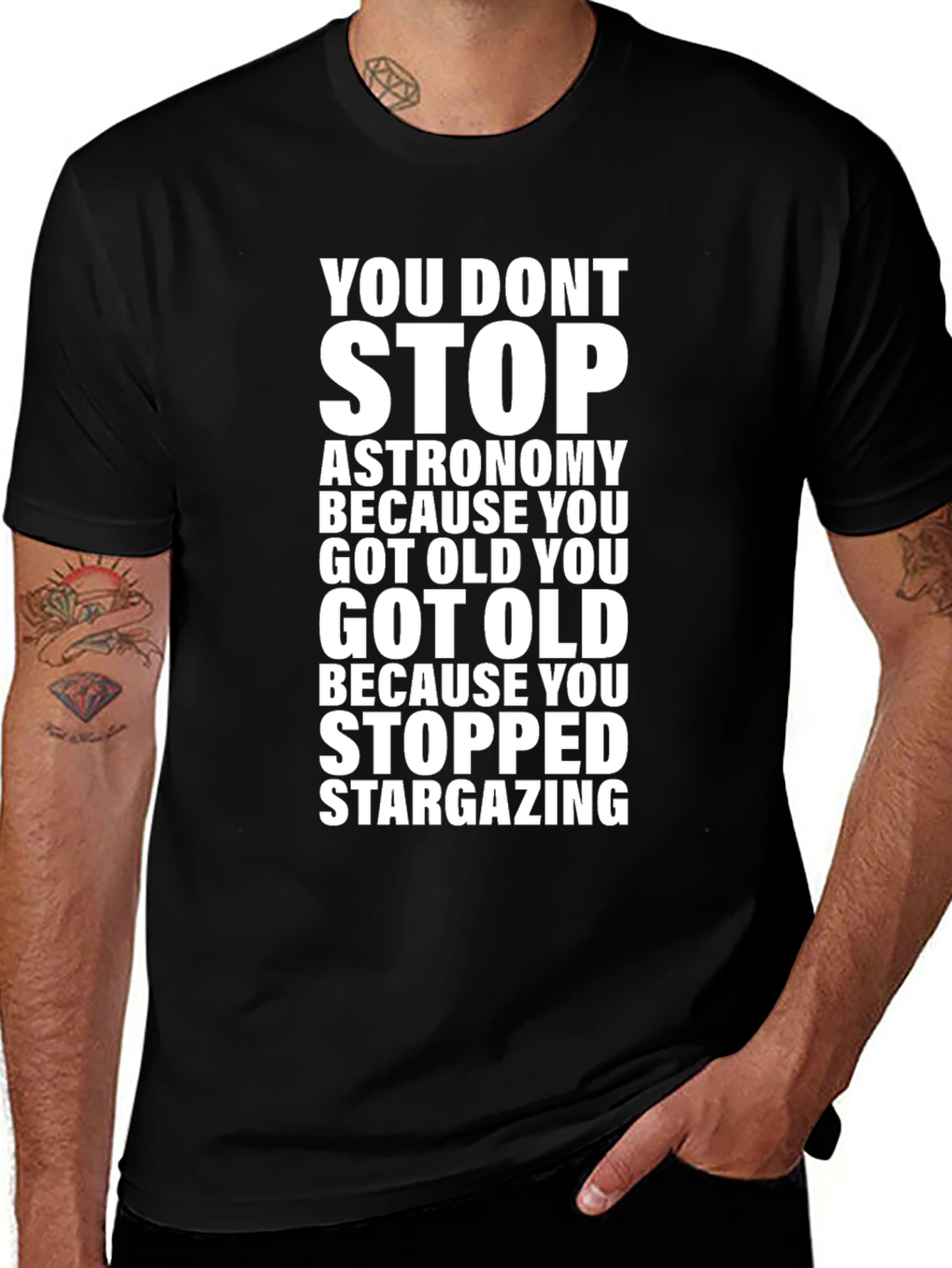 Astronomy Stargazing Graphic T-Shirt