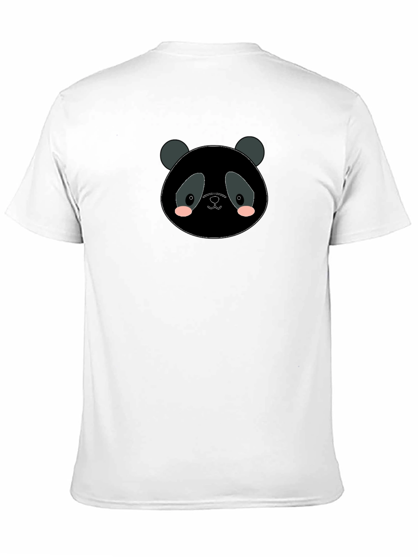 Panda Graphic Black T-Shirt - Casual Comfort