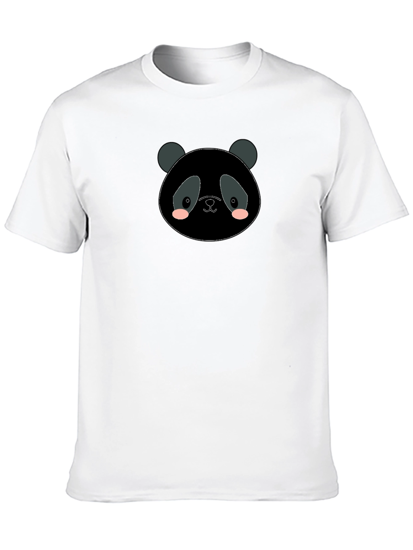 Panda Graphic Black T-Shirt - Casual Comfort