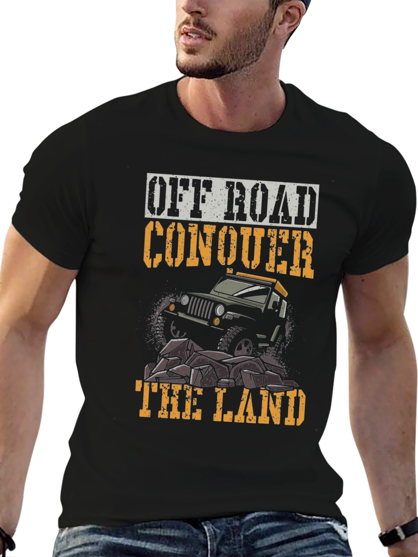 Off Road Conquer T-Shirt | Adventure Vehicle Tee