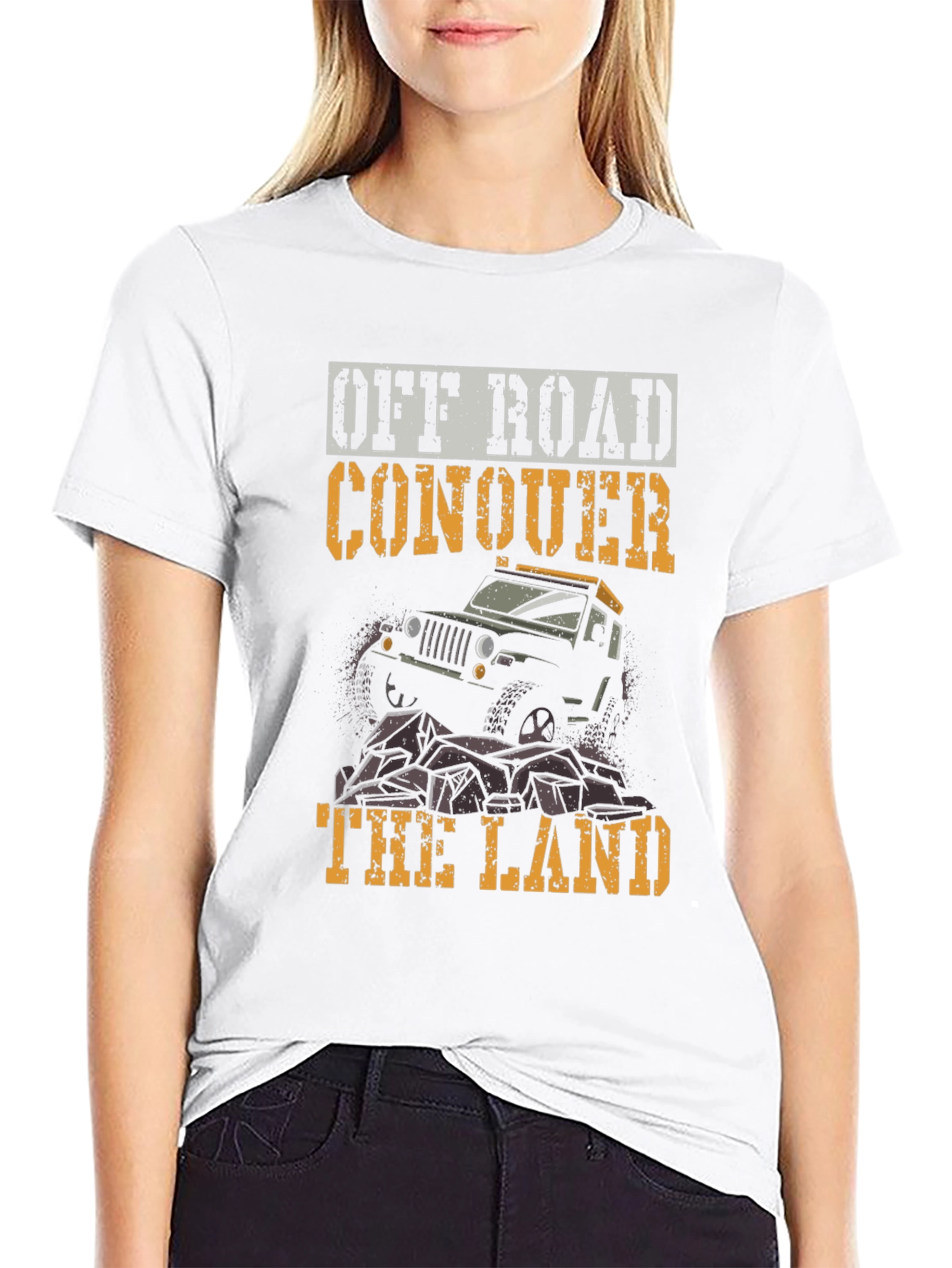 Off Road Conquer T-Shirt | Adventure Vehicle Tee