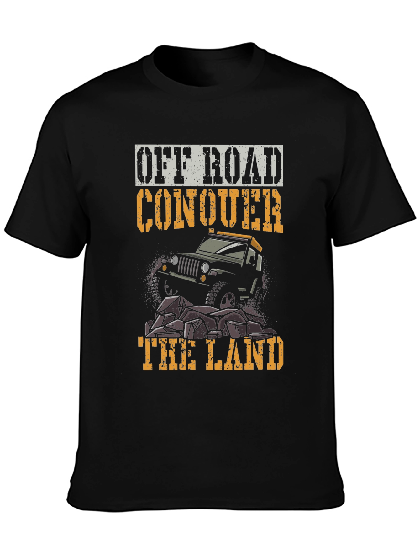 Off Road Conquer T-Shirt | Adventure Vehicle Tee
