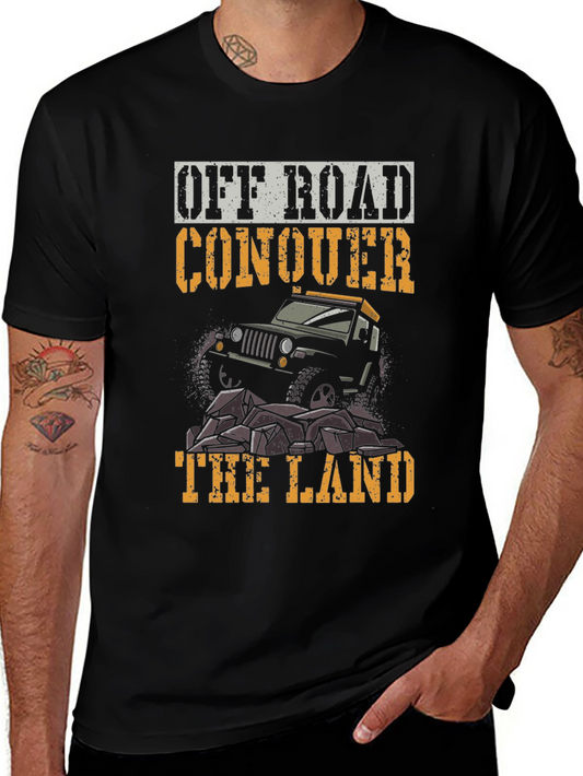 Off Road Conquer T-Shirt | Adventure Vehicle Tee
