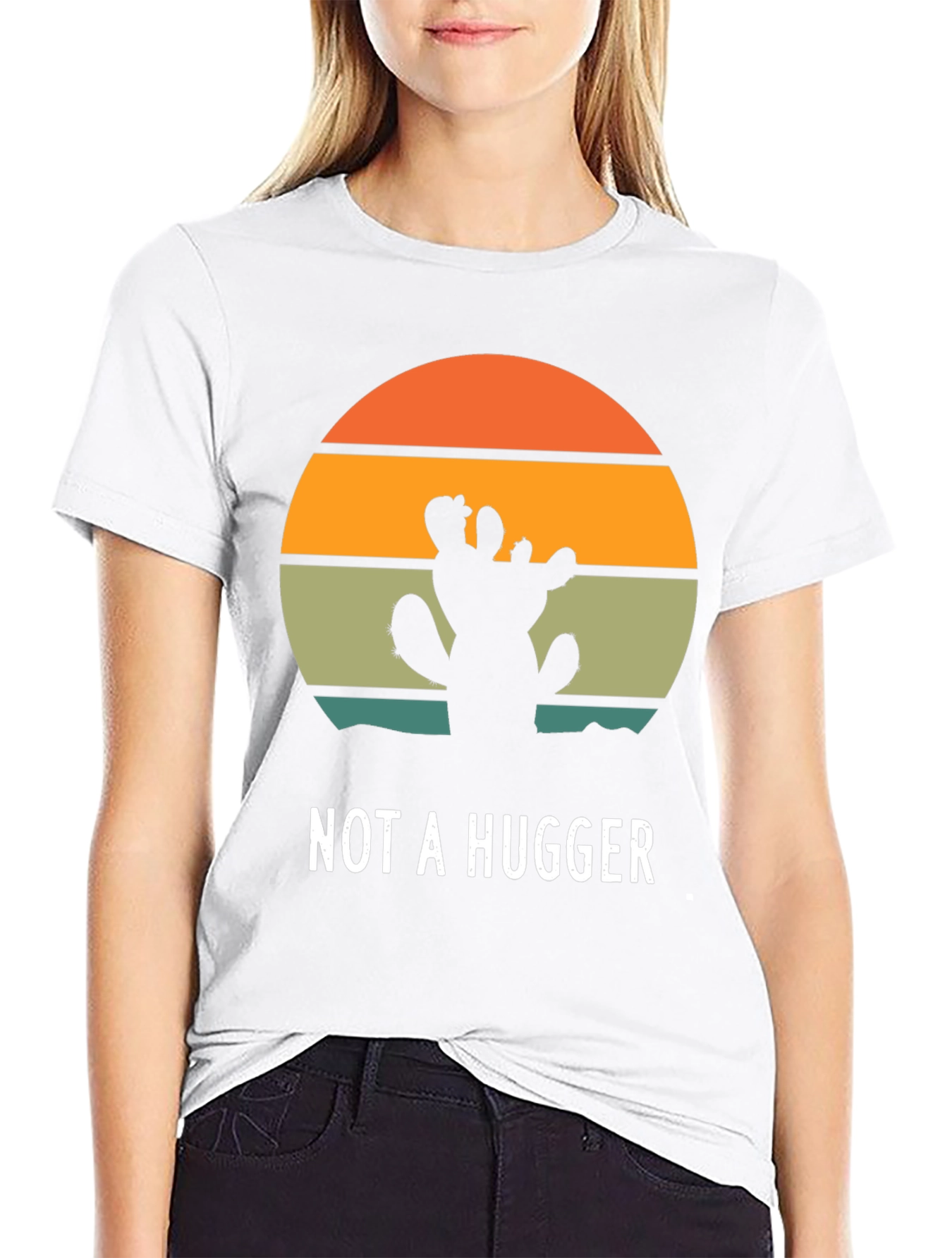Not a Hugger Cactus T-Shirt