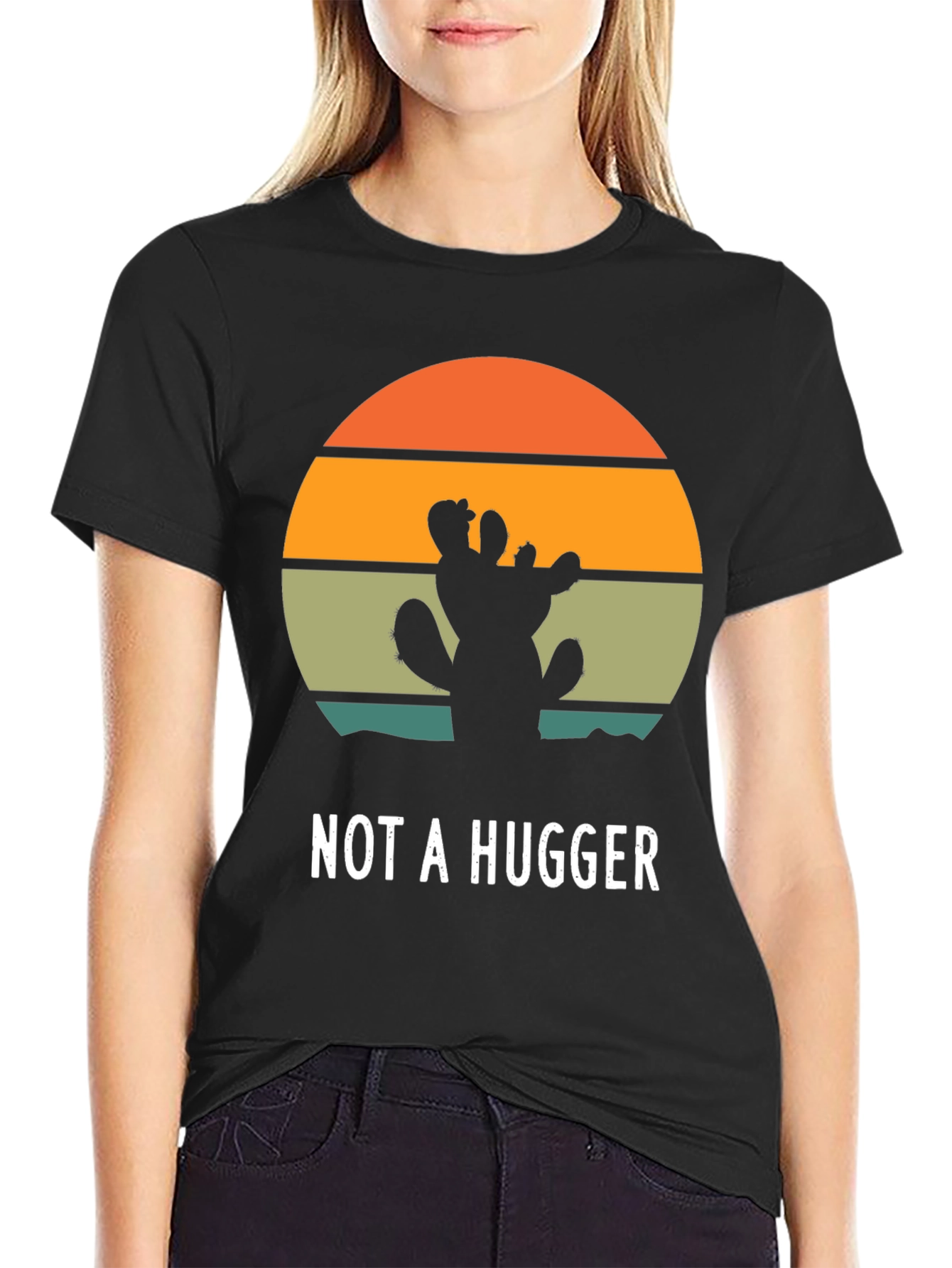 Not a Hugger Cactus T-Shirt