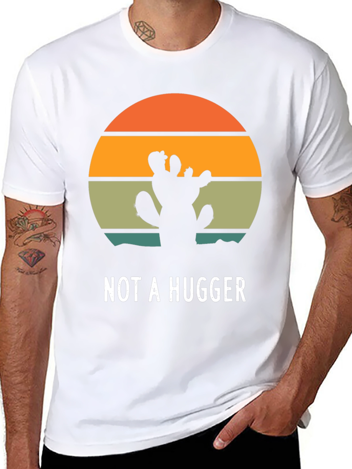 Not a Hugger Cactus T-Shirt