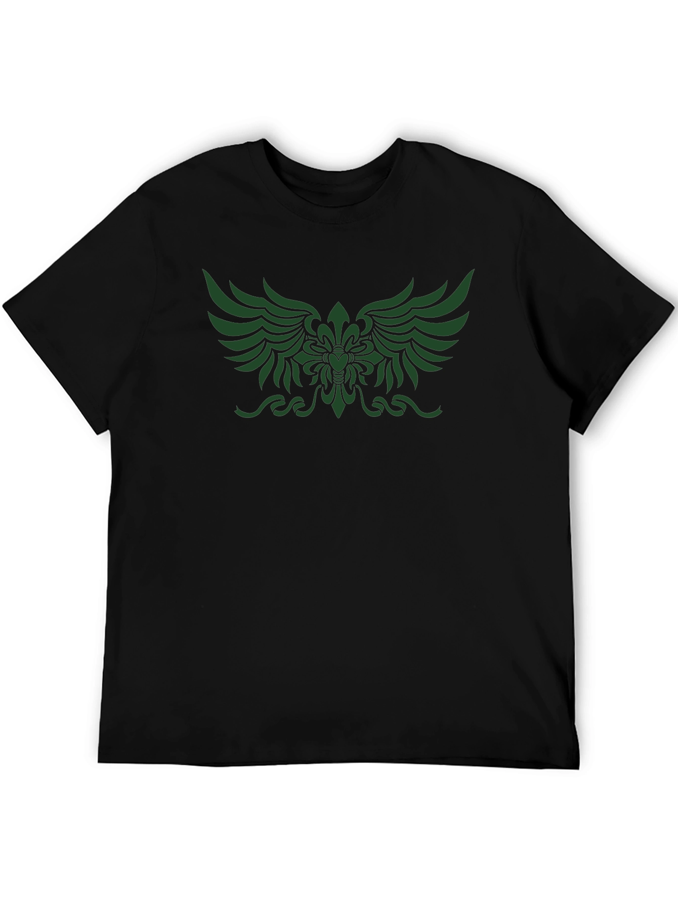 Winged Emblem Black T-Shirt