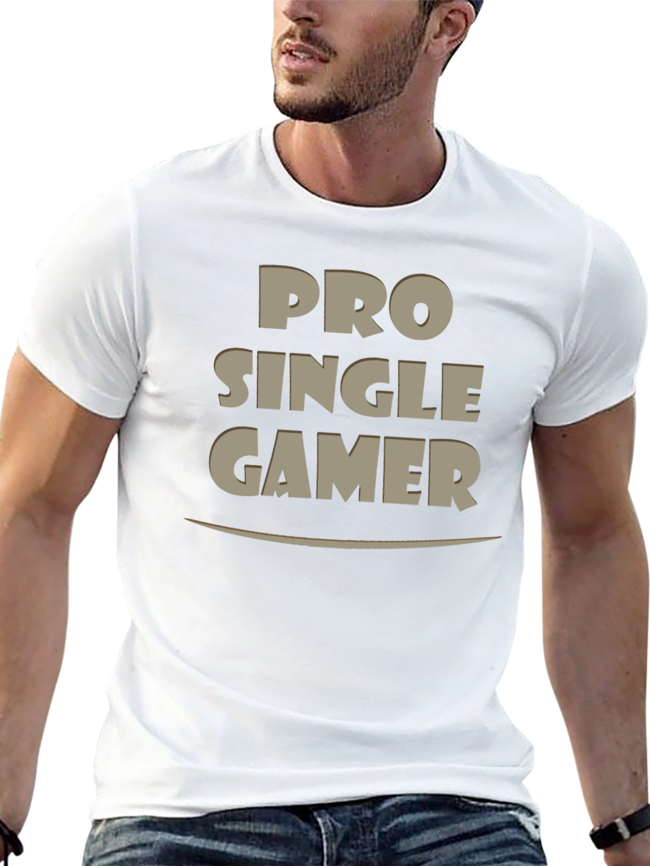 Pro Single Gamer Graphic T-Shirt