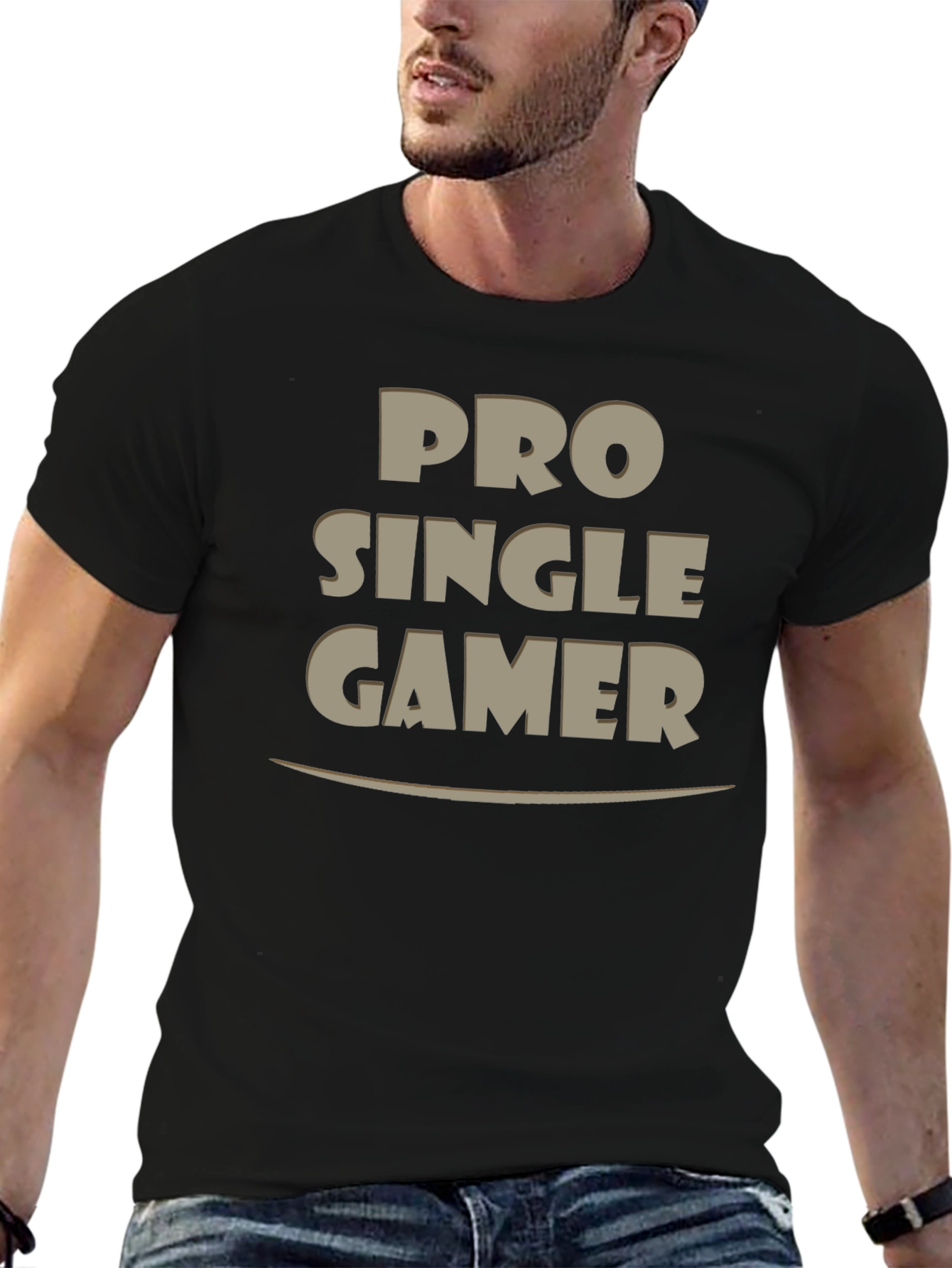 Pro Single Gamer Graphic T-Shirt