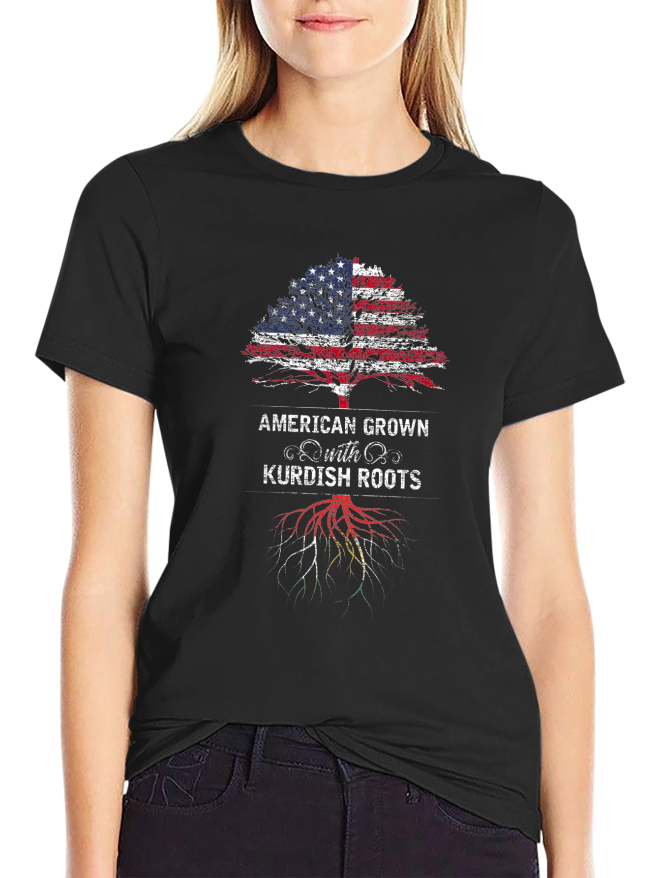 American Grown with Kurdish Roots T-Shirt