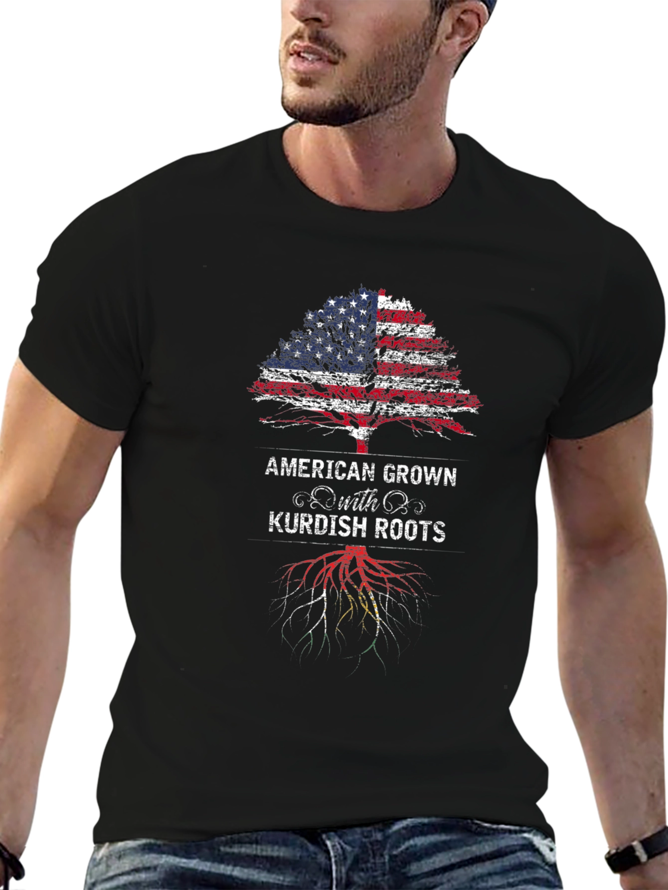 American Grown with Kurdish Roots T-Shirt