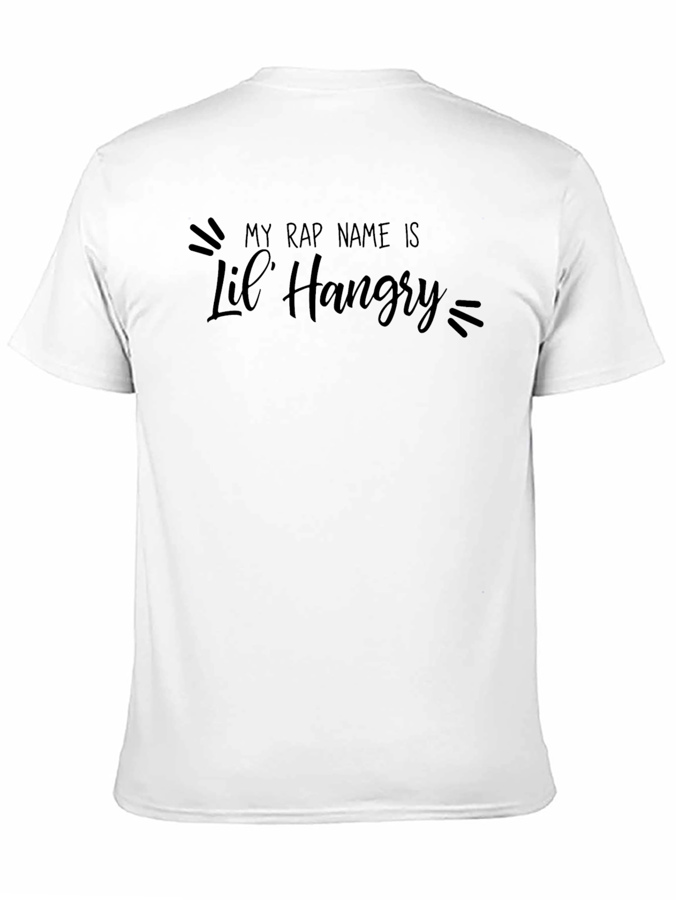 Lil Hangry Graphic Tee - Funny Rap Name T-Shirt