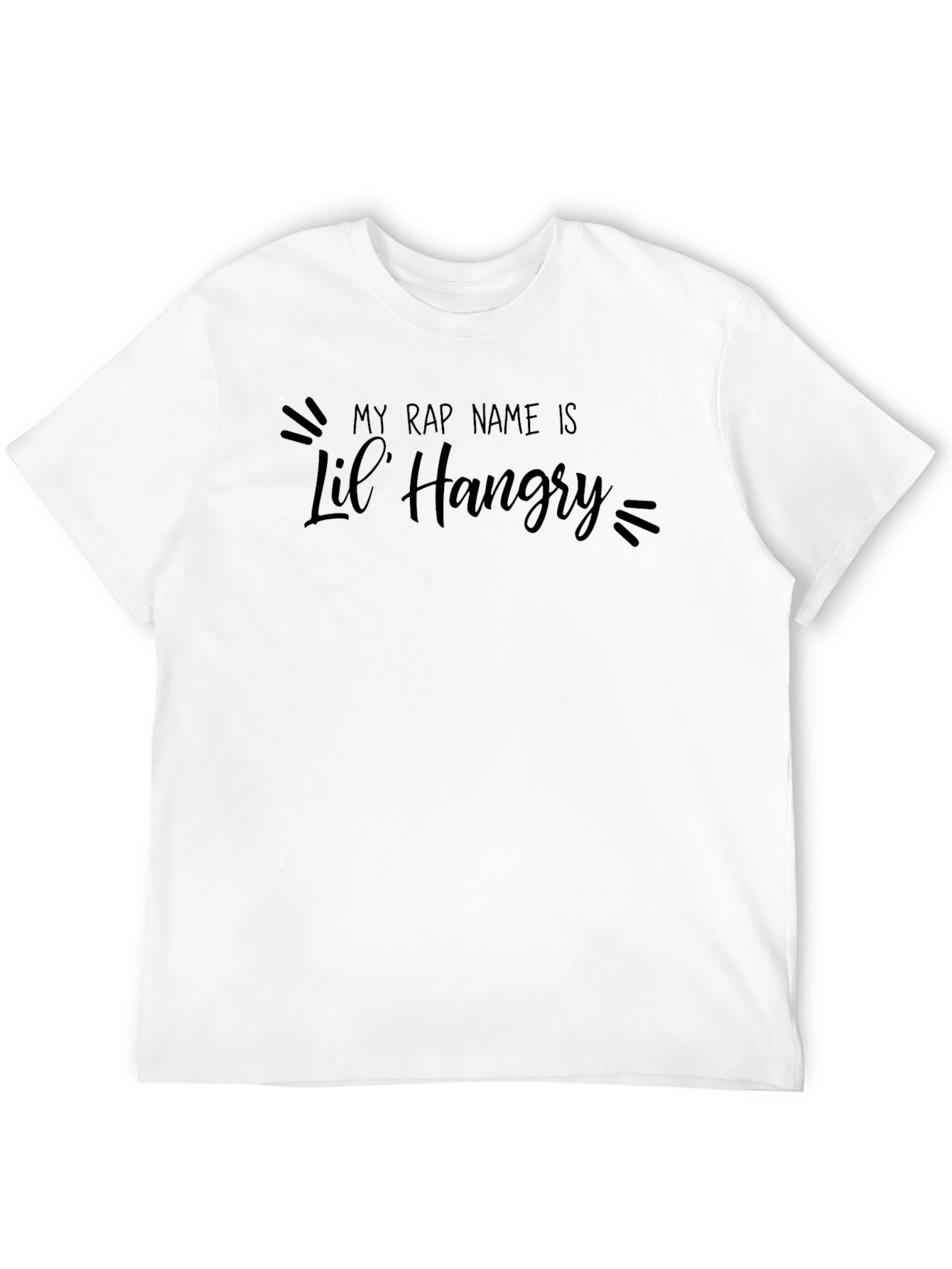 Lil Hangry Graphic Tee - Funny Rap Name T-Shirt