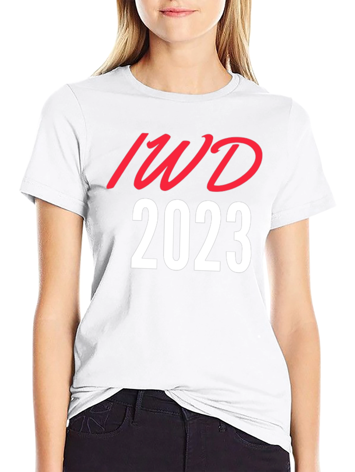 IWD 2023 Graphic T-Shirt - Black