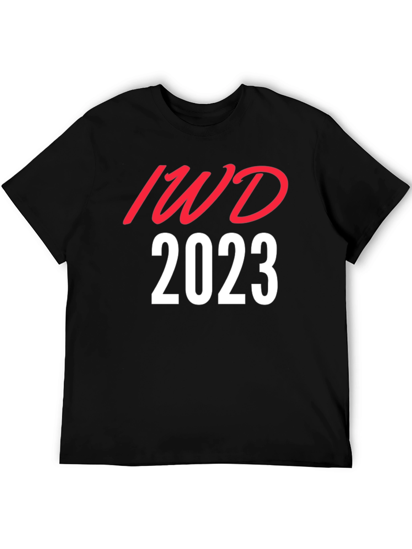 IWD 2023 Graphic T-Shirt - Black