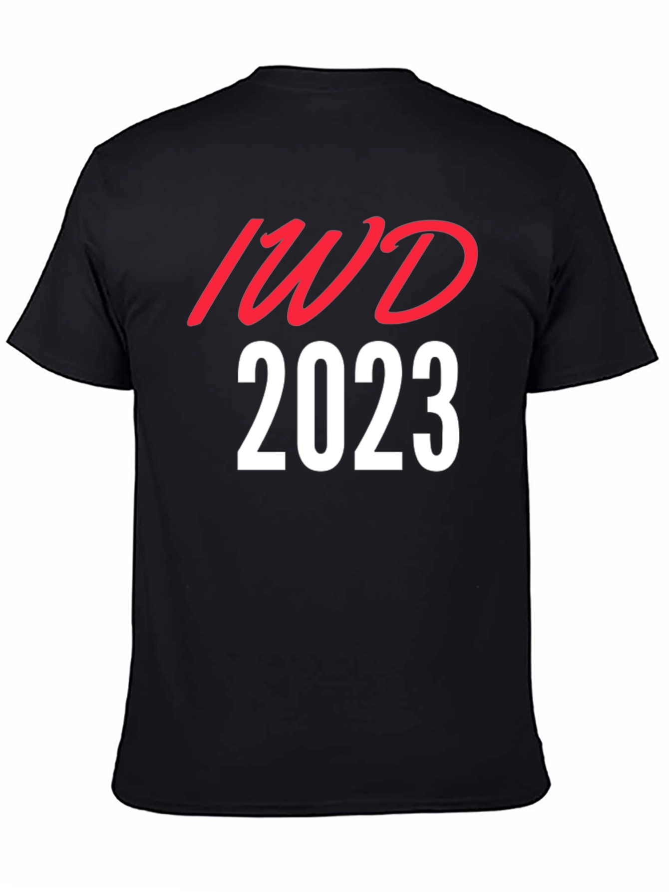 IWD 2023 Graphic T-Shirt - Black