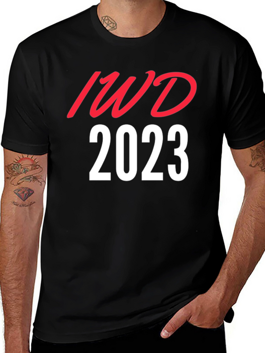 IWD 2023 Graphic T-Shirt - Black