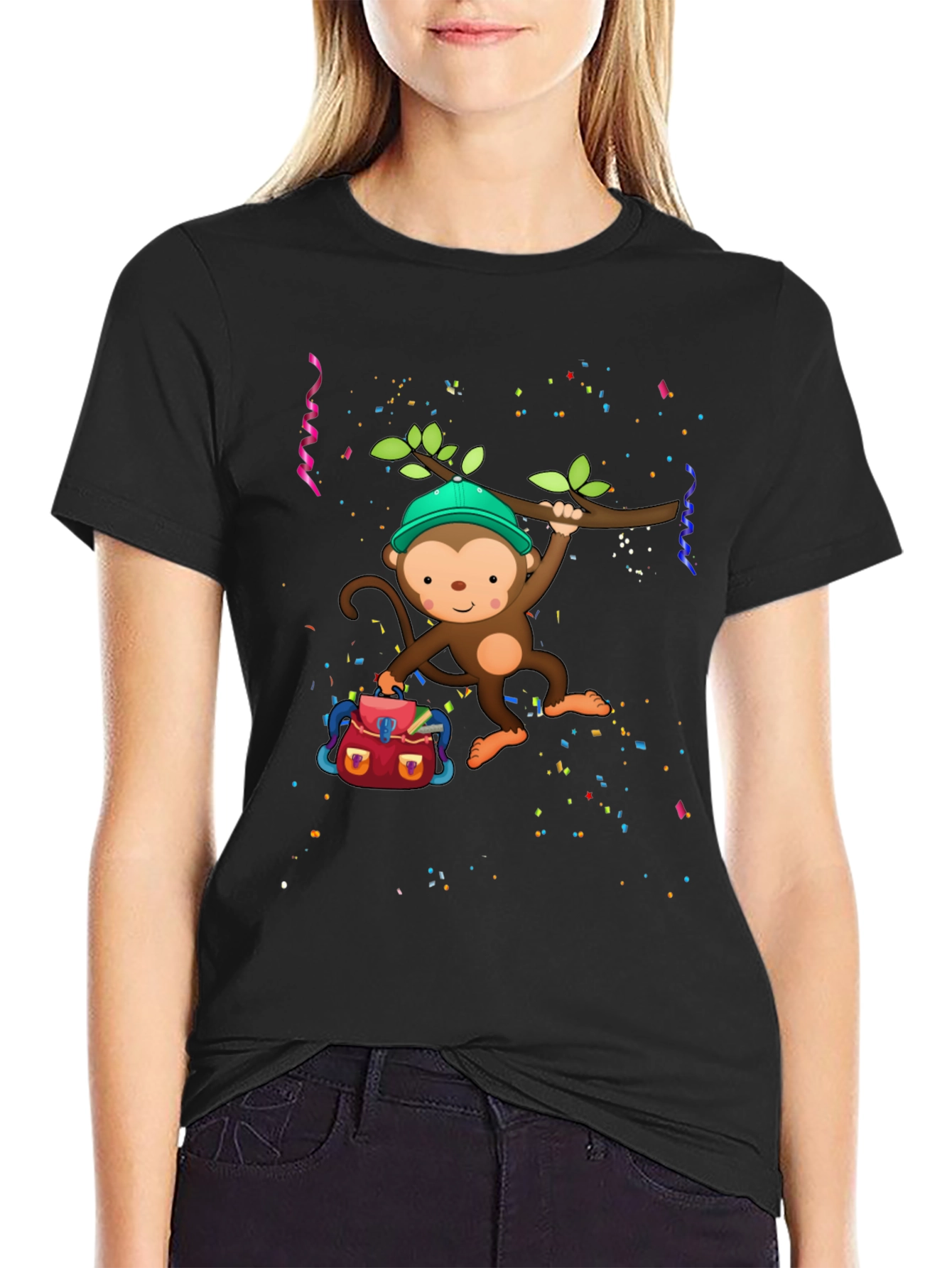 Monkeying Around in Style - Graphic Tee