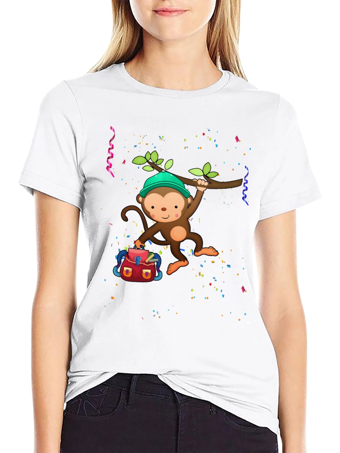 Monkeying Around in Style - Graphic Tee