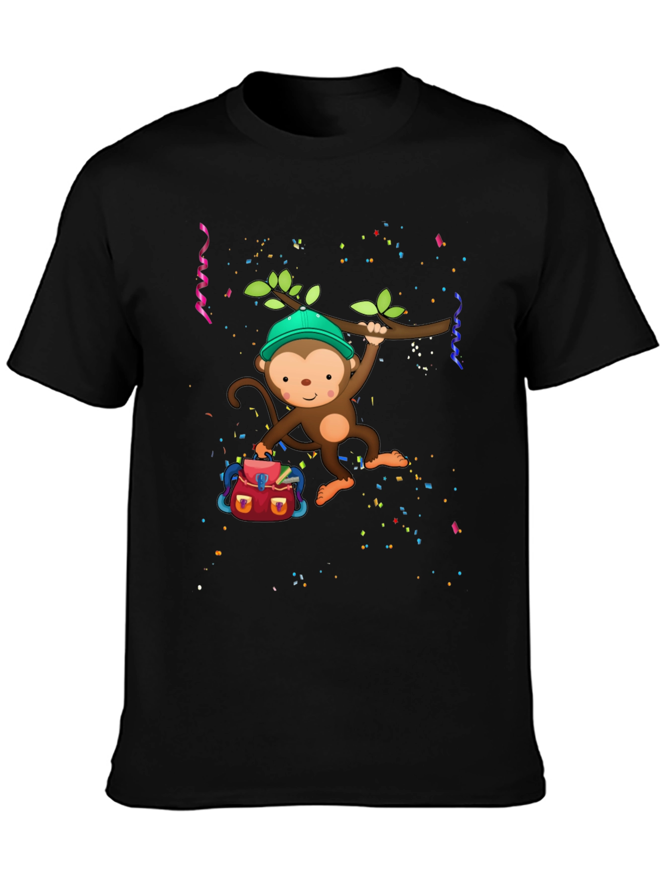 Monkeying Around in Style - Graphic Tee