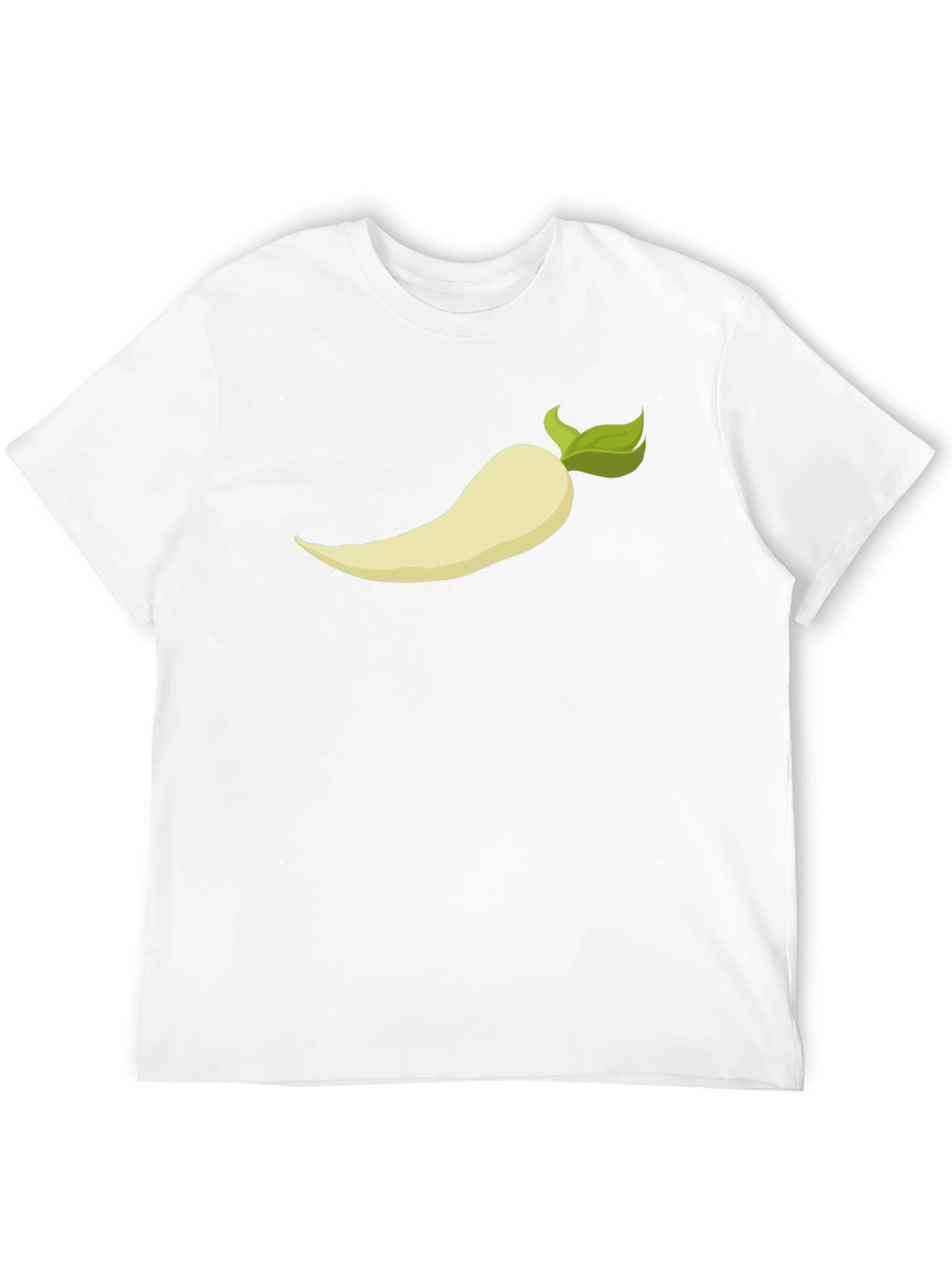 Radish Graphic Tee - Casual Black T-Shirt