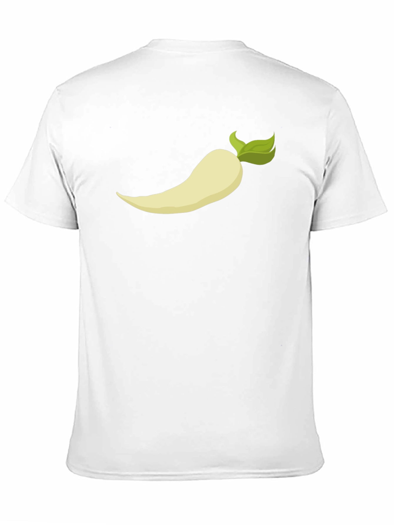 Radish Graphic Tee - Casual Black T-Shirt