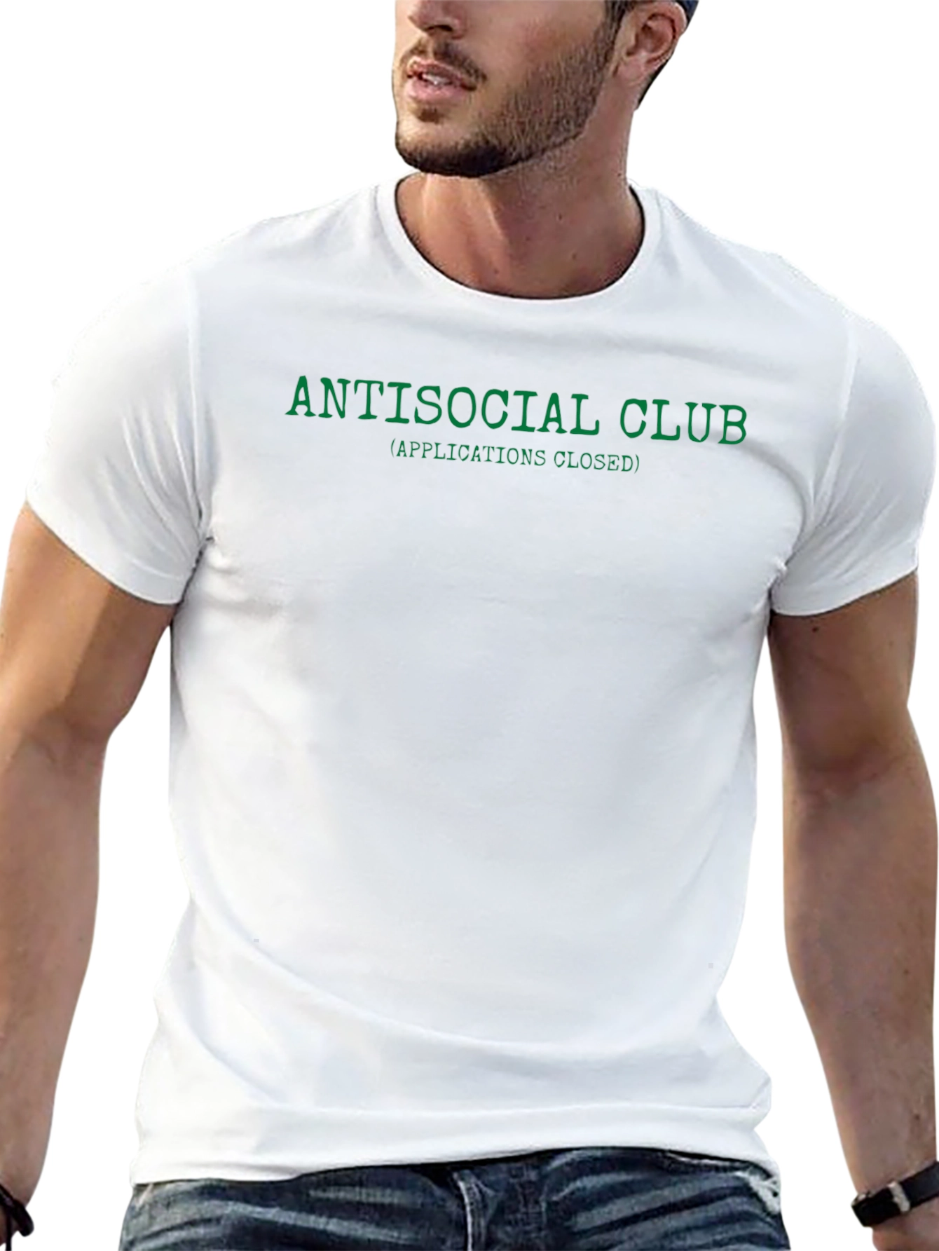 Antisocial Club Graphic Tee - Applications Closed