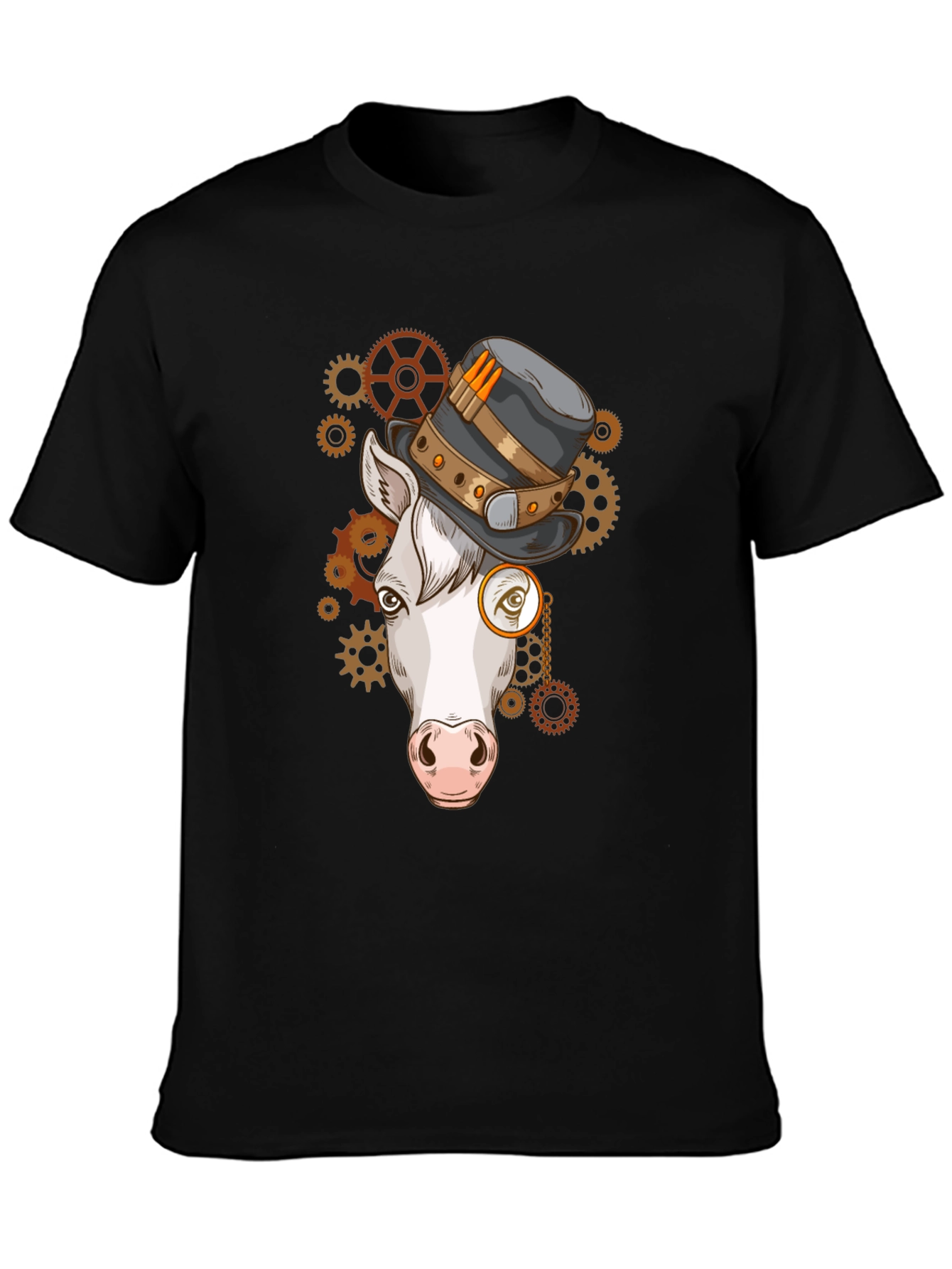 Steampunk Horse T-Shirt - Gears & Gadgets