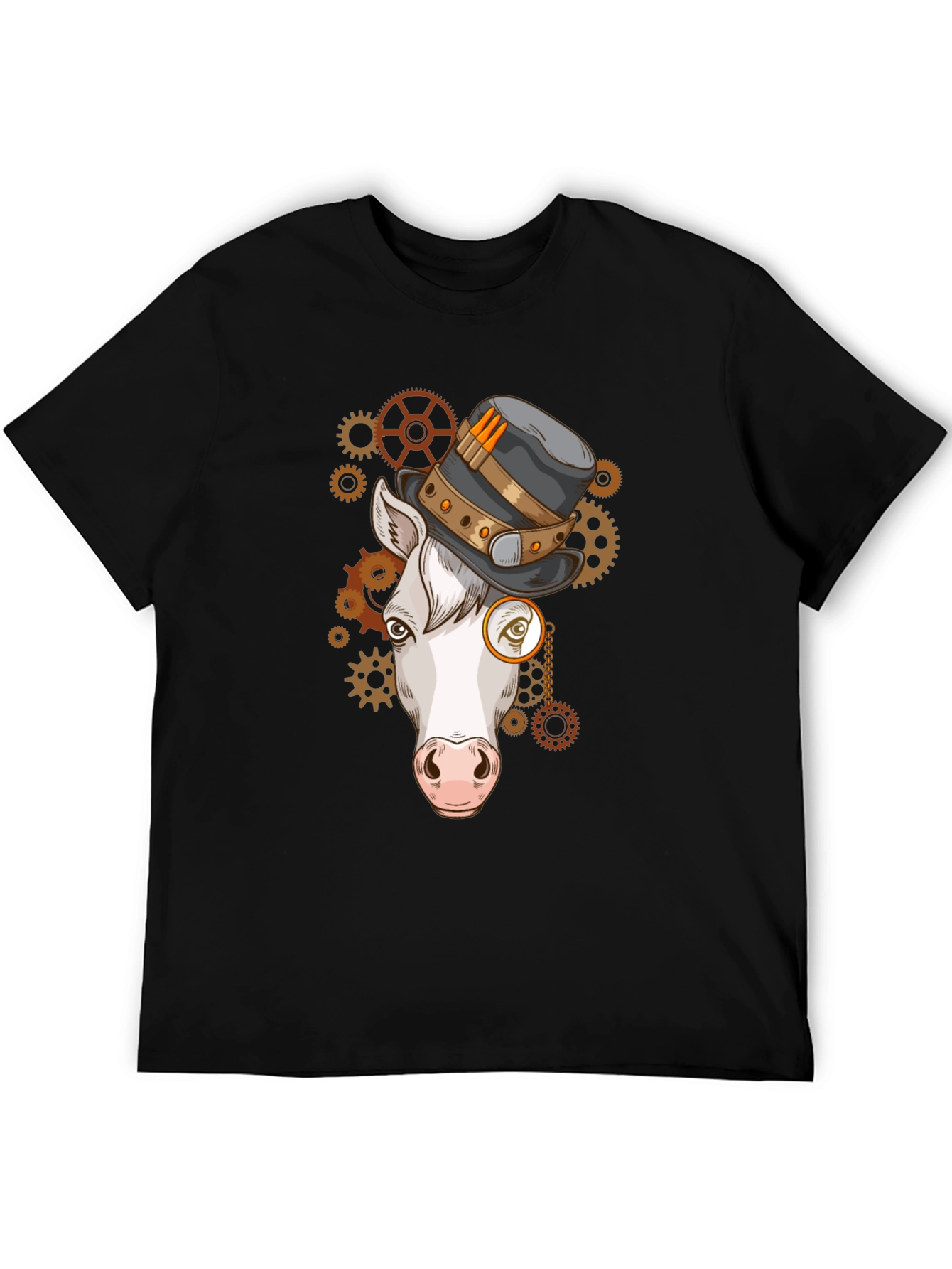 Steampunk Horse T-Shirt - Gears & Gadgets
